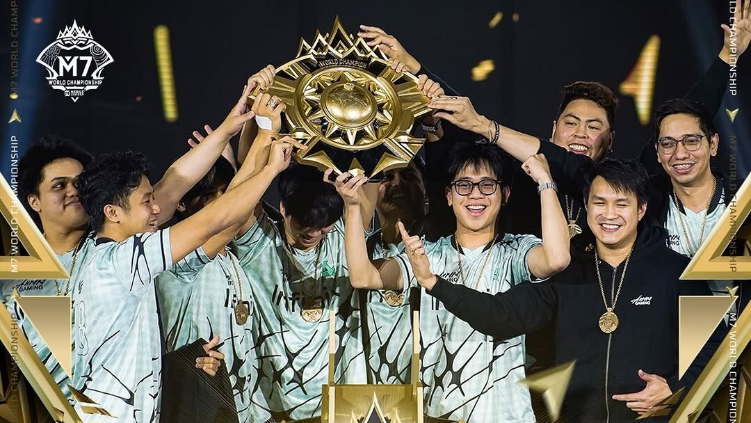 Aurora Gaming PH paints Jakarta blue with sweep for historic M7 World crown