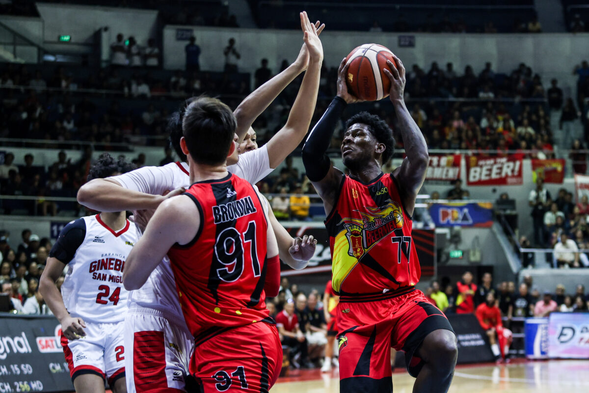 CJ Perez urges San Miguel to raise the bar as TNT’s early blitz levels finals