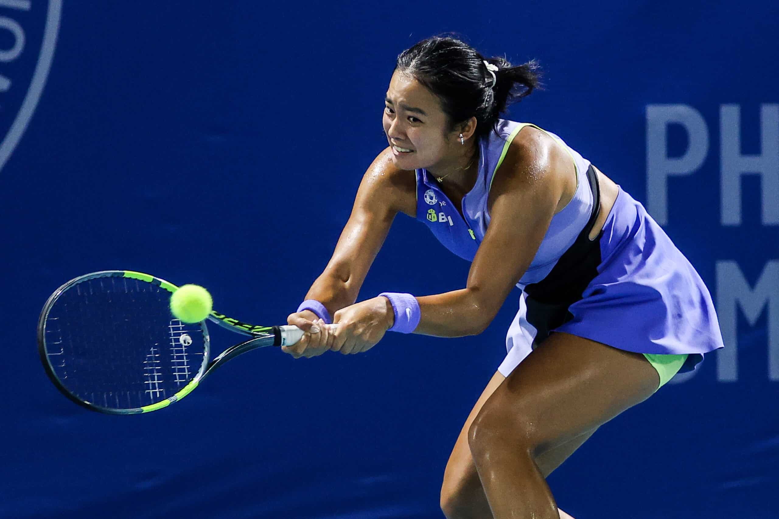 Alex Eala shrugs off injury scare after strong Philippine Open start