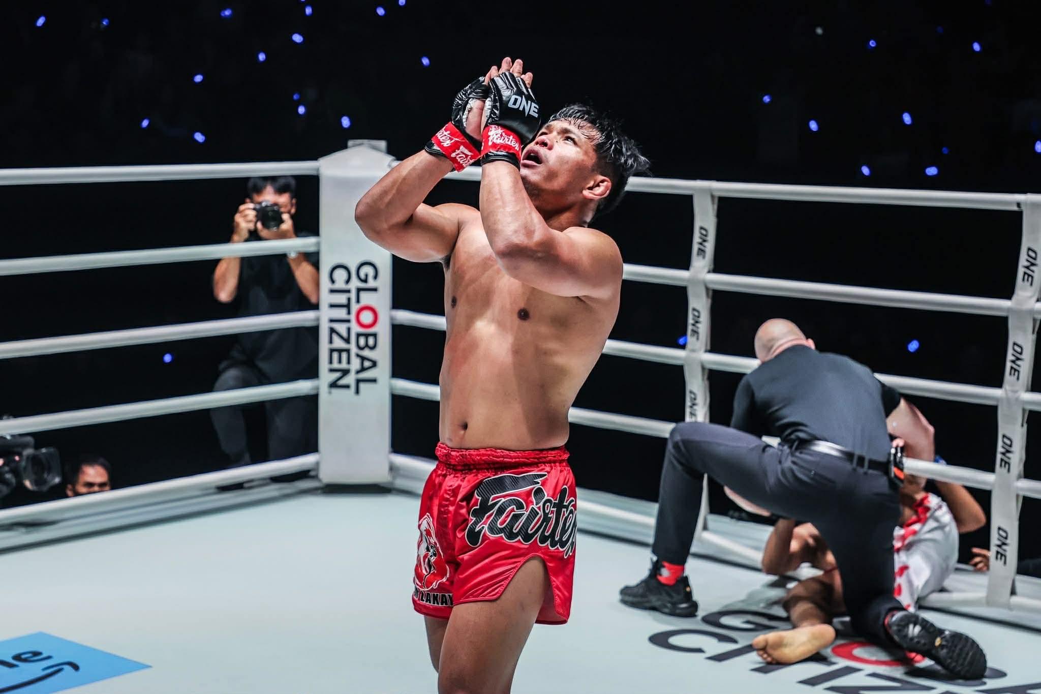 Carlo Bumina-ang eyeing ONE bantamweight title after comeback win at ONE Fight Night 39