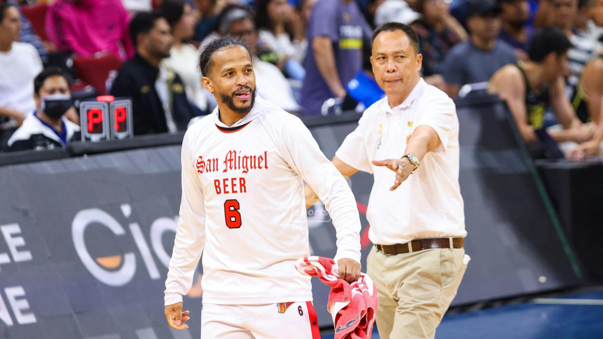 Chris Ross playing through Achilles injury for San Miguel in Philippine Cup finals