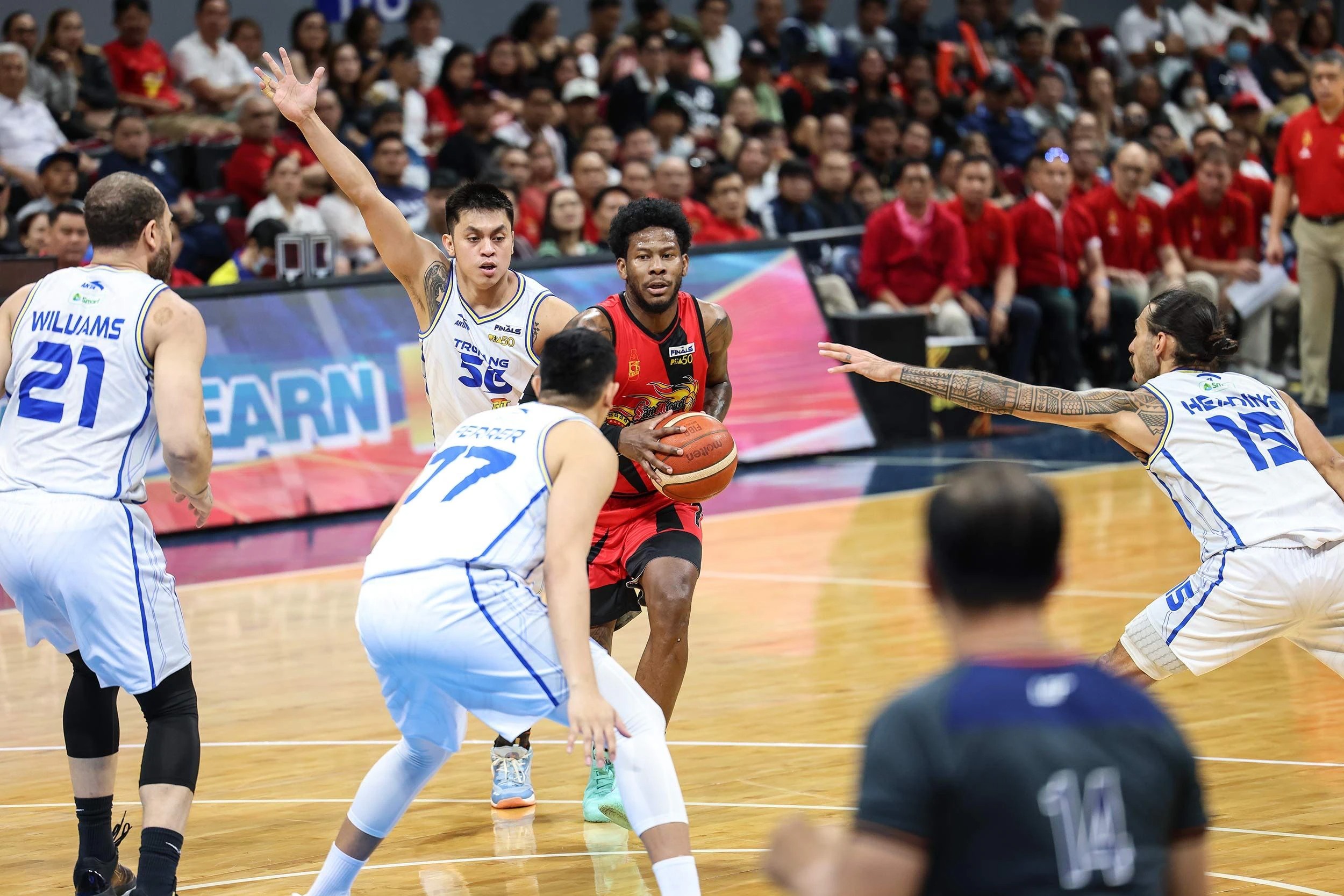 “The loss is on us”: CJ Perez on San Miguel’s Game 4 loss to TNT