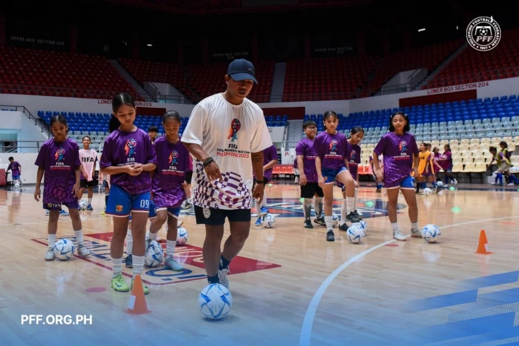 PFF holds futsal clinic in Rizal to build on historic FIFA Women’s World Cup hosting