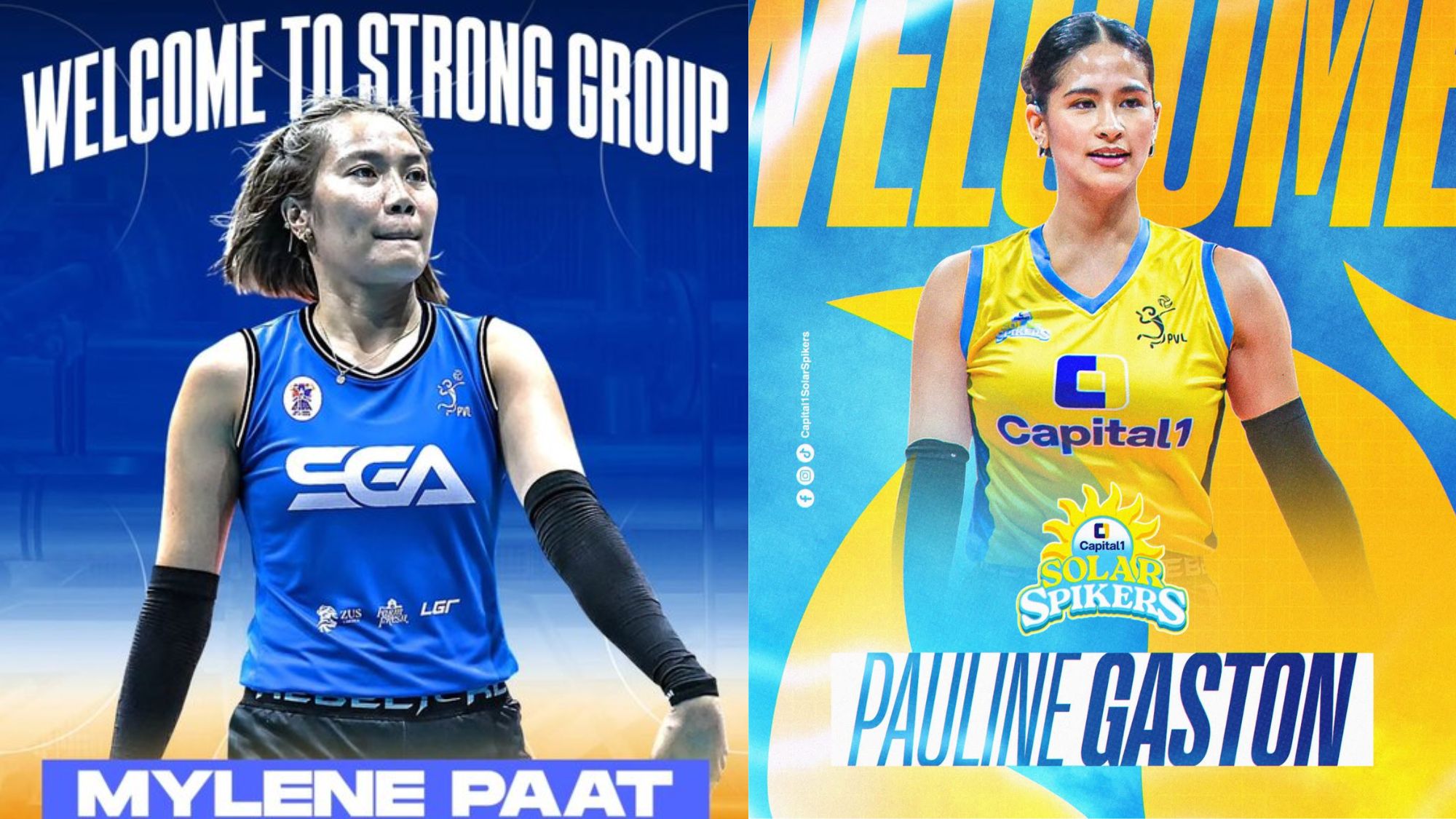 Former Chery Tiggo standouts Mylene Paat and Pauline Gaston find new homes with SGA, Capital1Â