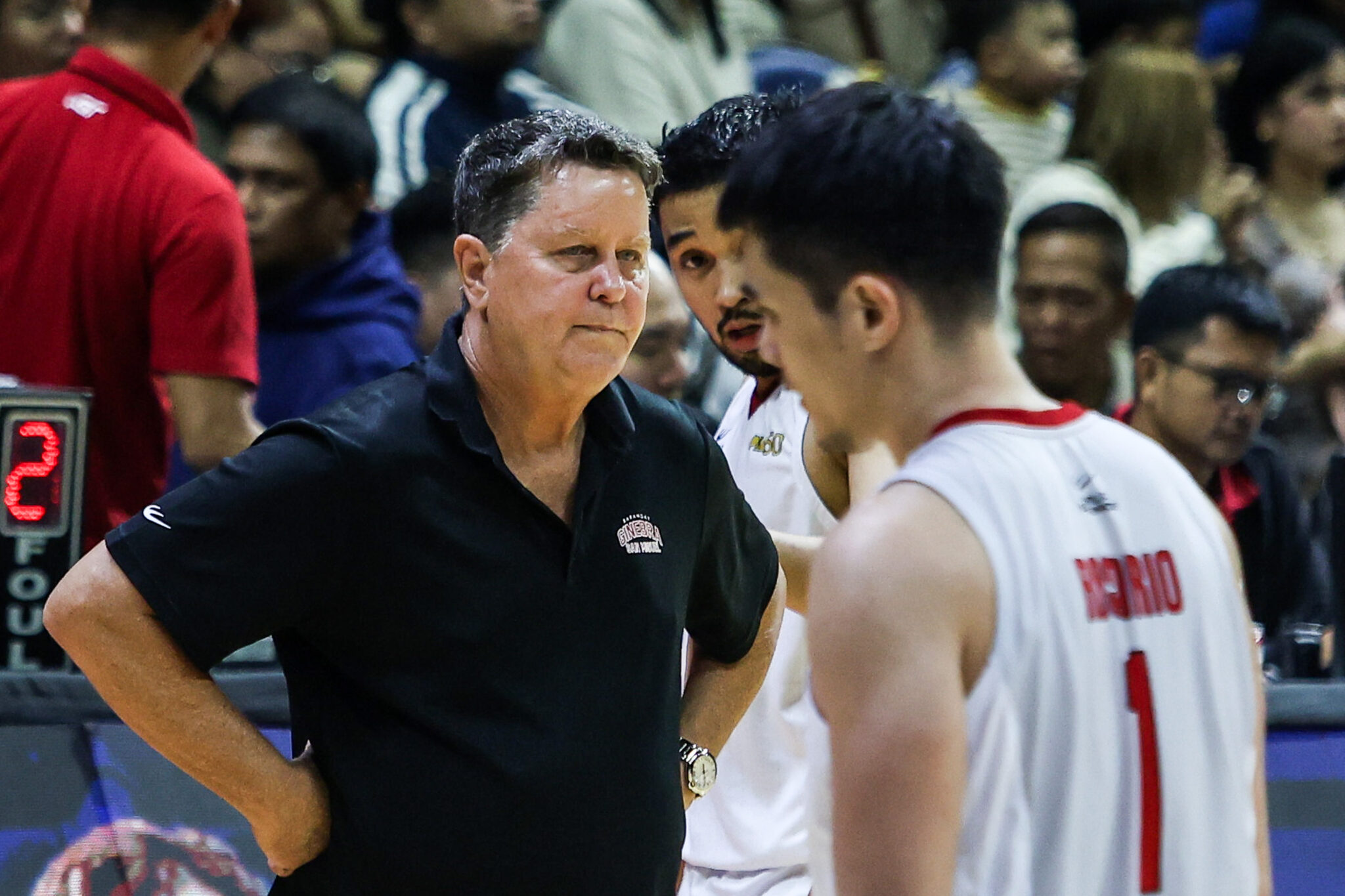Tim Cone blasts Barangay Ginebra’s bench after Game 2 loss to San Miguel