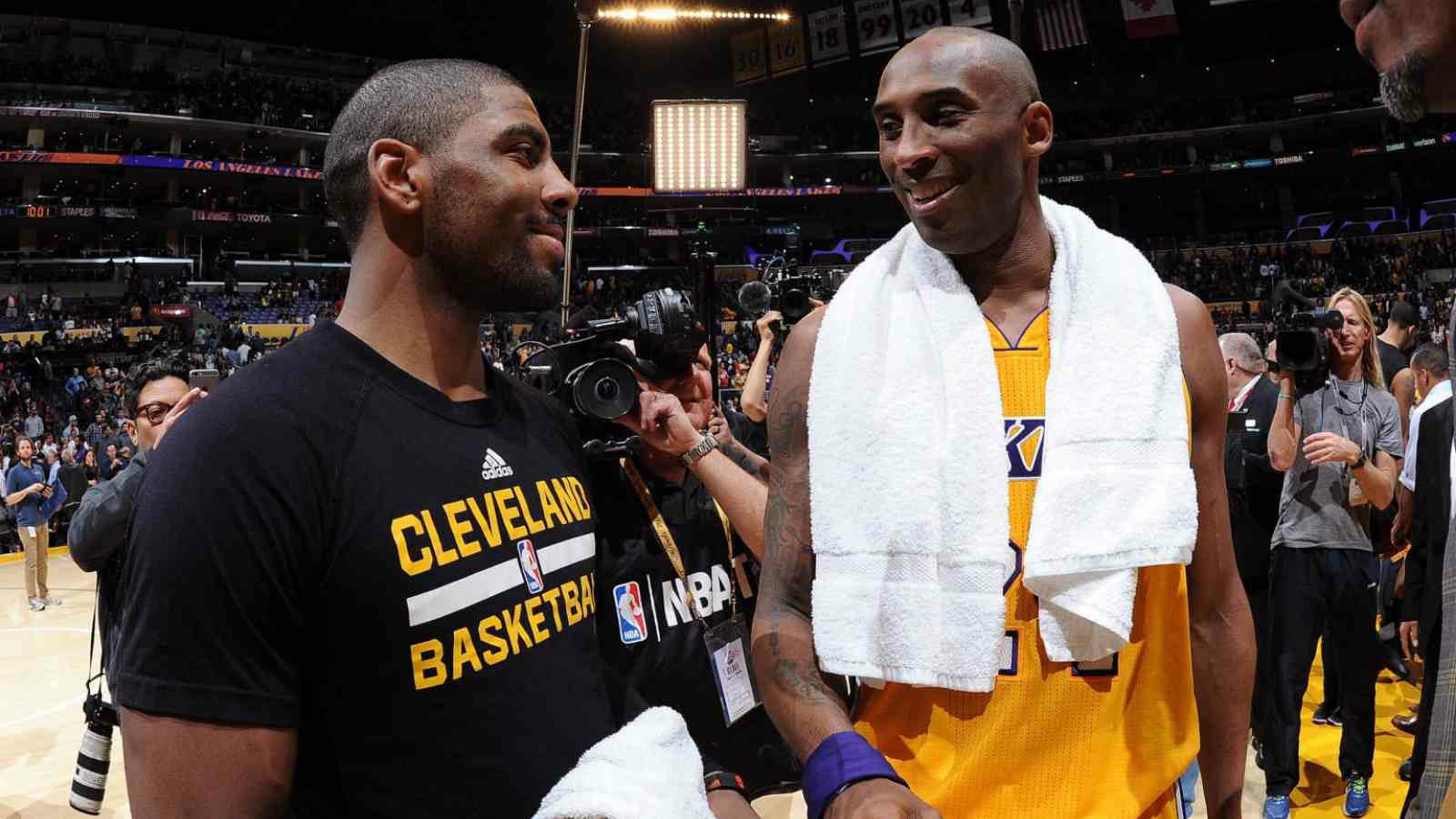 Kyrie Irving honors Kobe Bryant in latest signature sneaker
