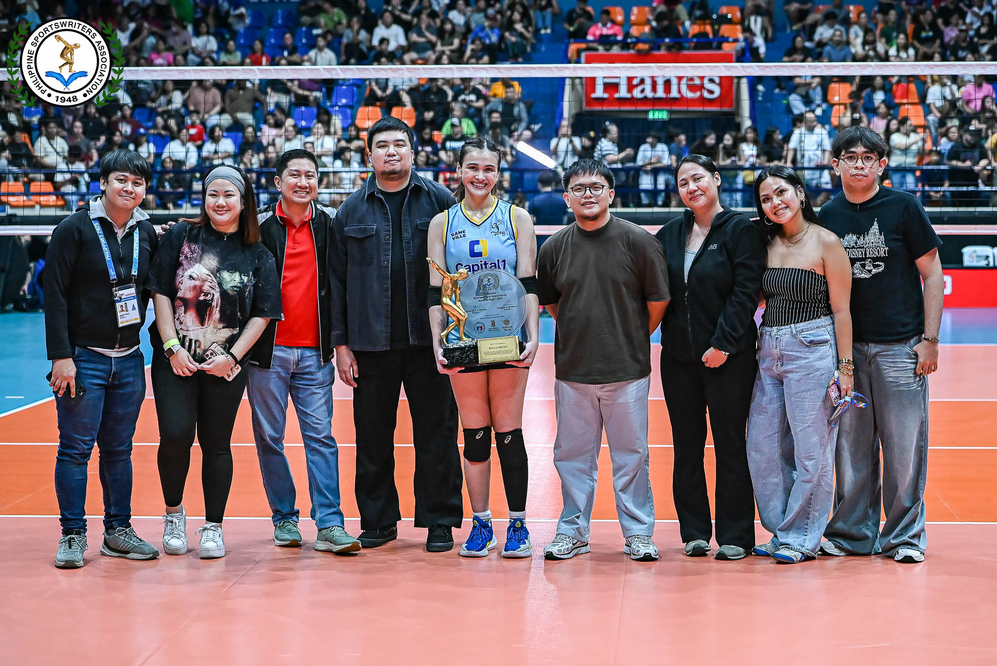 “Very honored and grateful”: Bella Belen on winning PSA Ms. Volleyball award