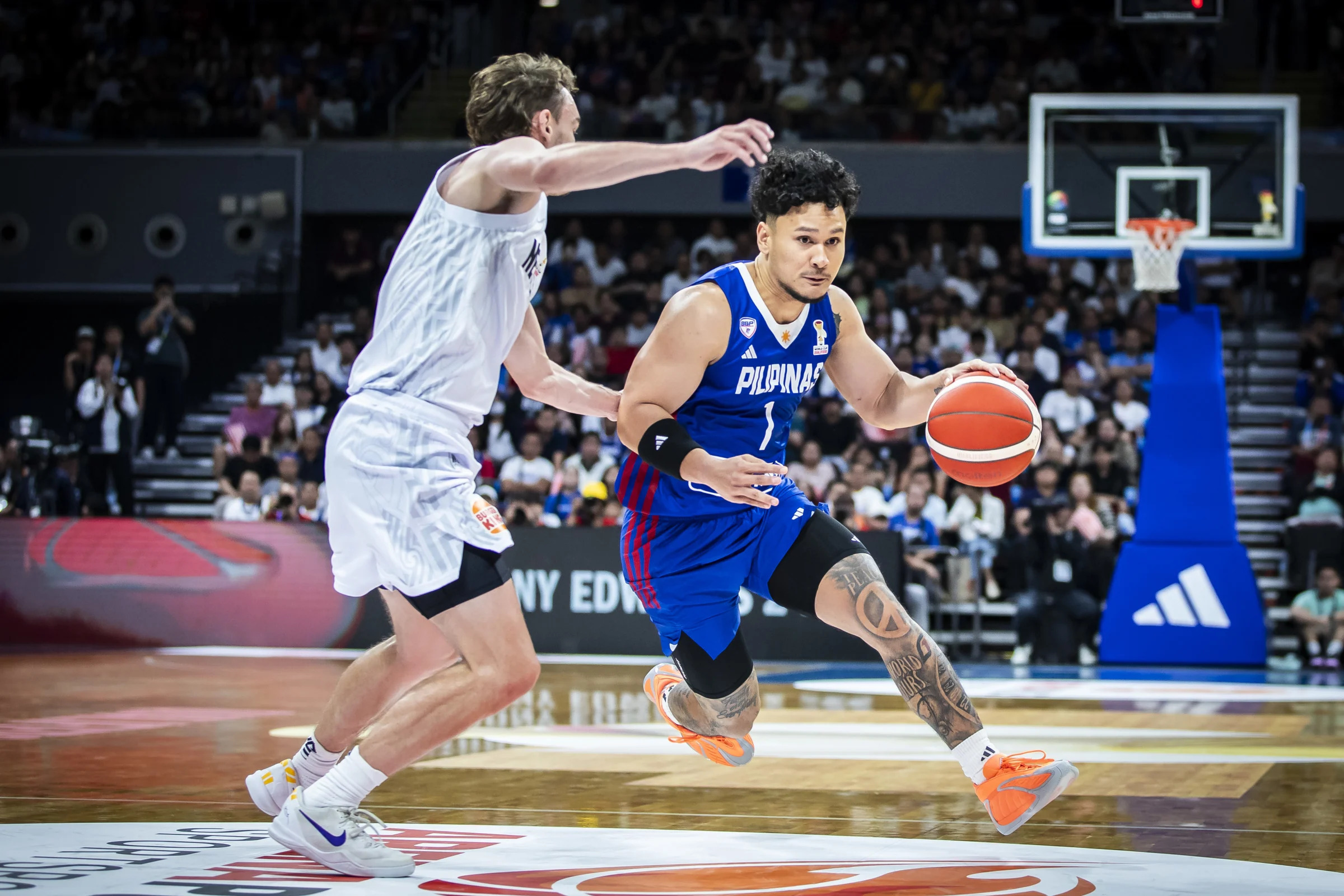 Tim Cone hails Juan Gomez de Liaño as a bright spot for Gilas despite loss to New Zealand