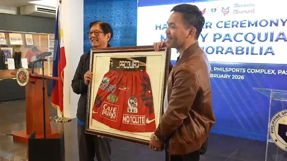 Manny Pacquiao honored as ‘Champion of Humanity’ by Philippine president Ferdinand Marcos Jr.