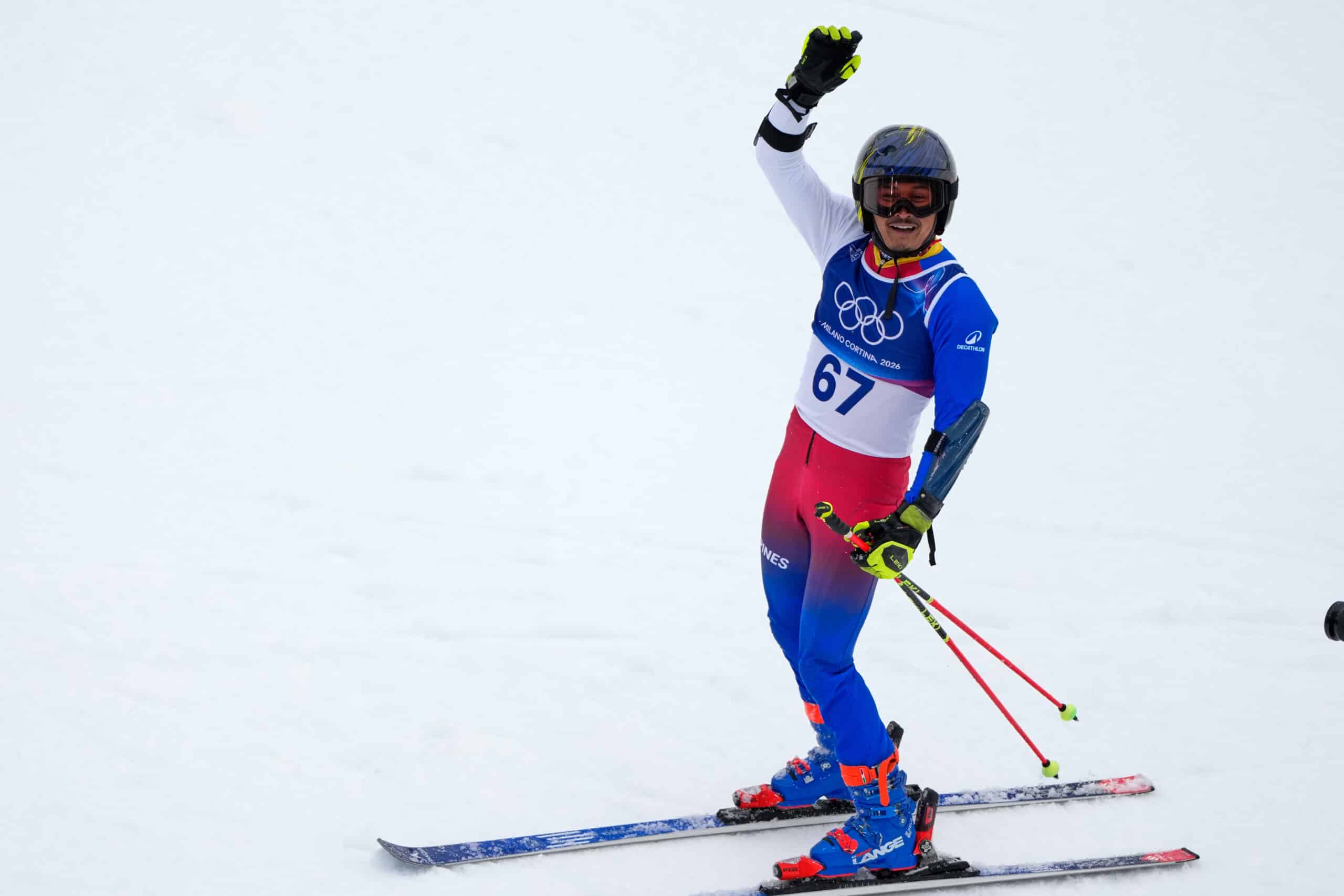 Francis Ceccarelli promises to keep training and competing after making Winter Olympics debut