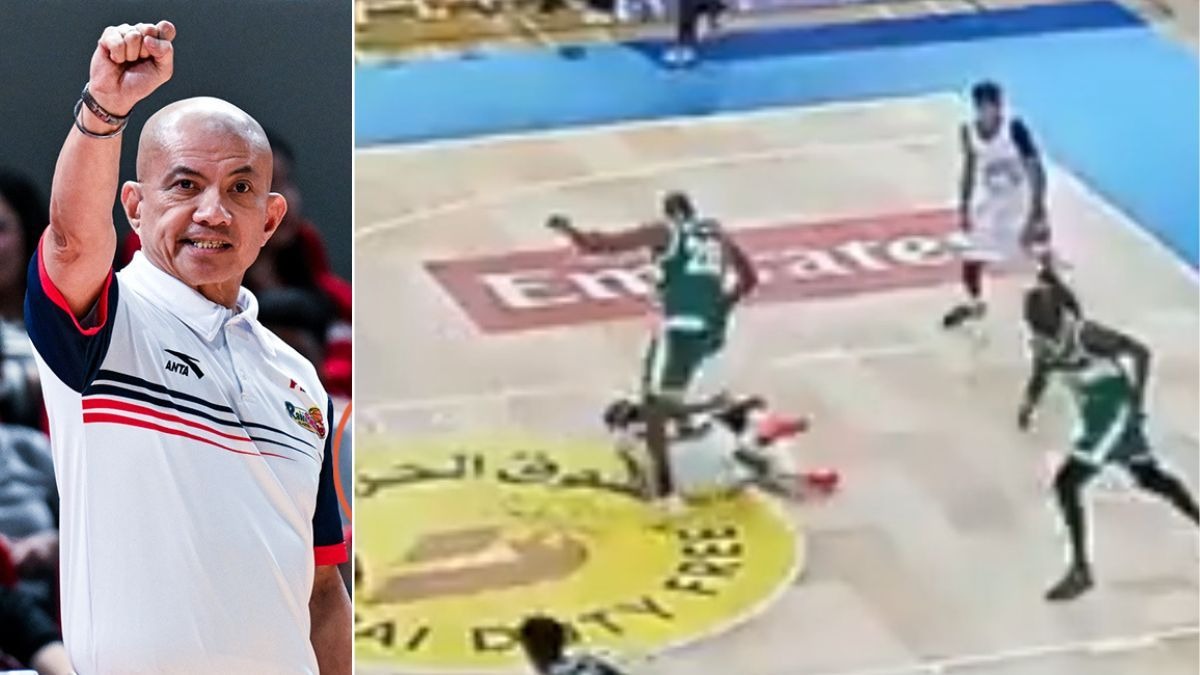 Yeng Guiao calls out Israel Romero Fernandez for kicking Nick Demusis in Dubai Invitational