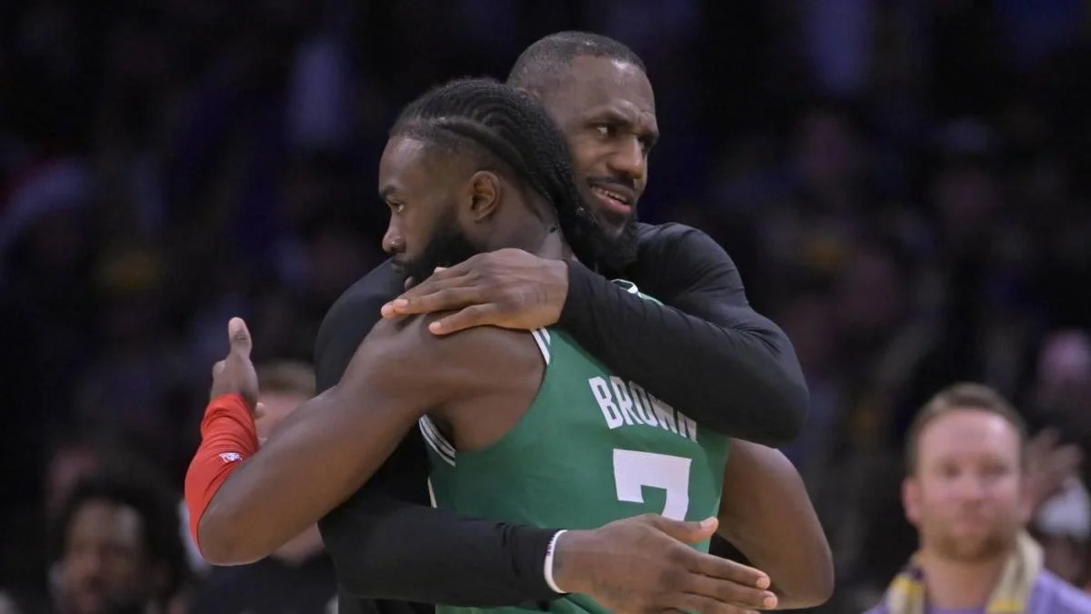 LeBron James backs Jaylen Brown as a legitimate MVP candidate for this season