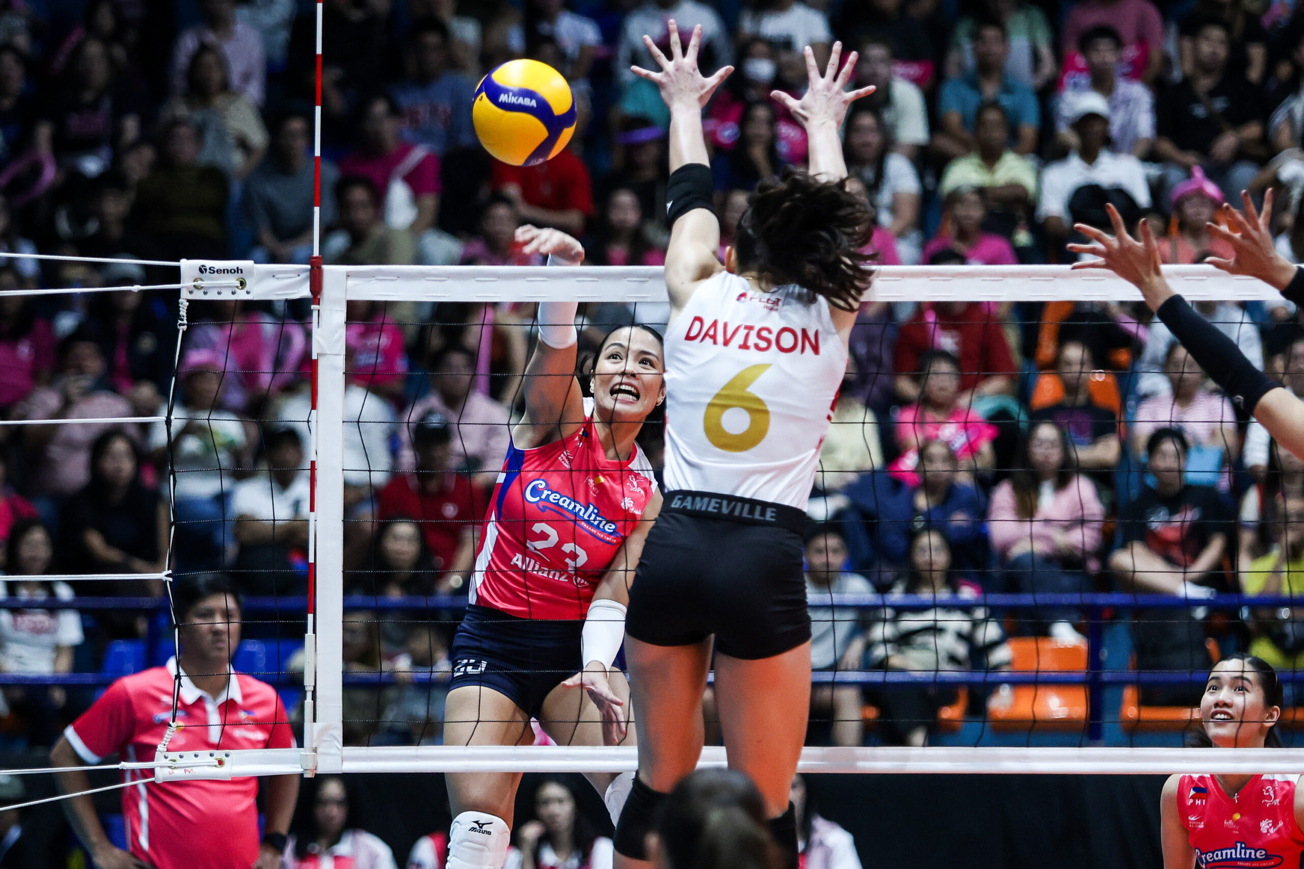 Jema Galanza admits she’s still adjusting to the PVL after a long injury layoff