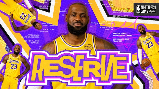 LeBron James named 2026 NBA All-Star reserve, extends historic 22-year streak