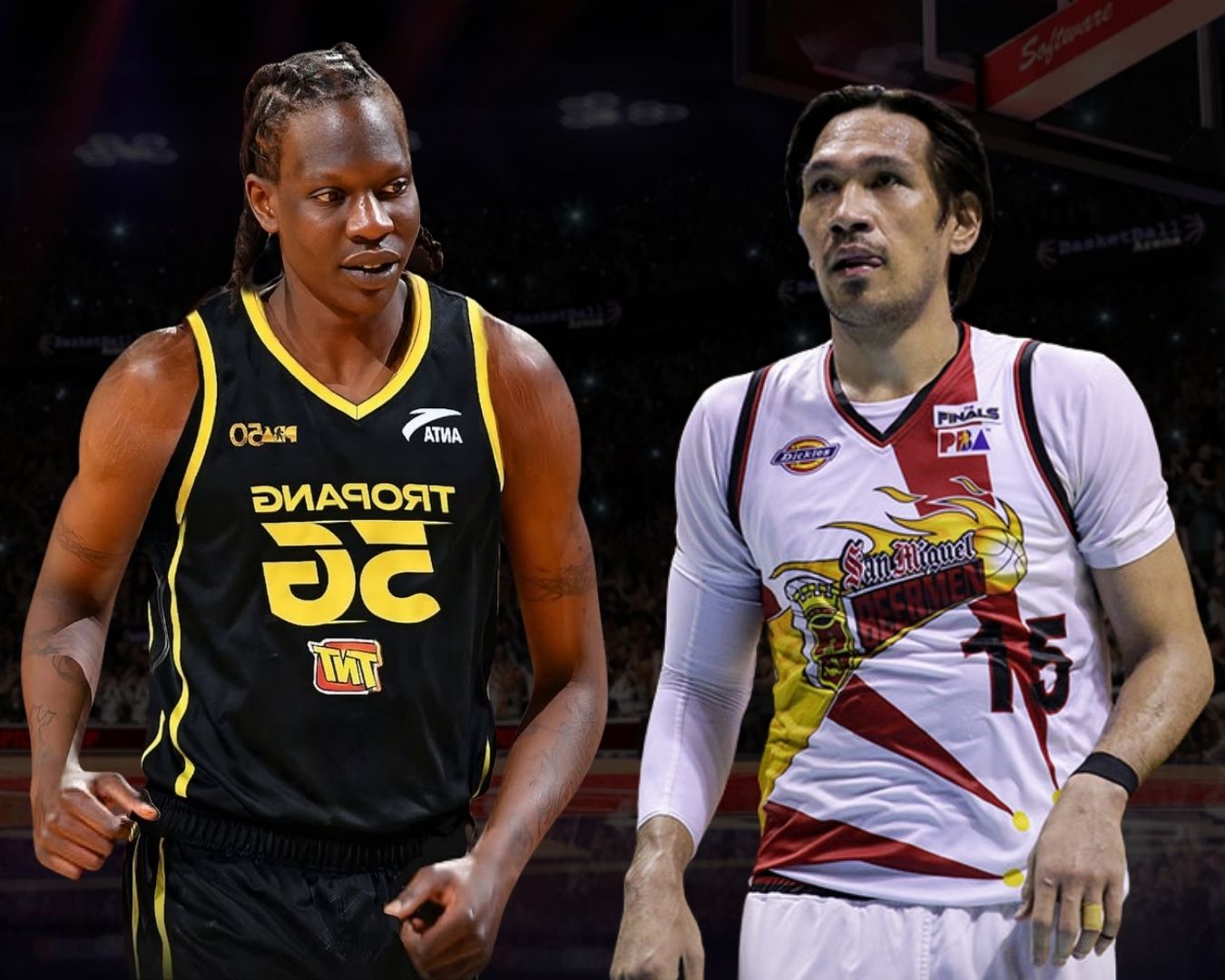 June Mar Fajardo gears up for matchup with Bol Bol in PBA