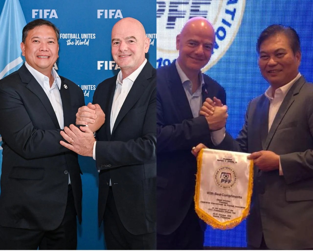 PFF pays tribute to Gianni Infantino on 10th year as FIFA president