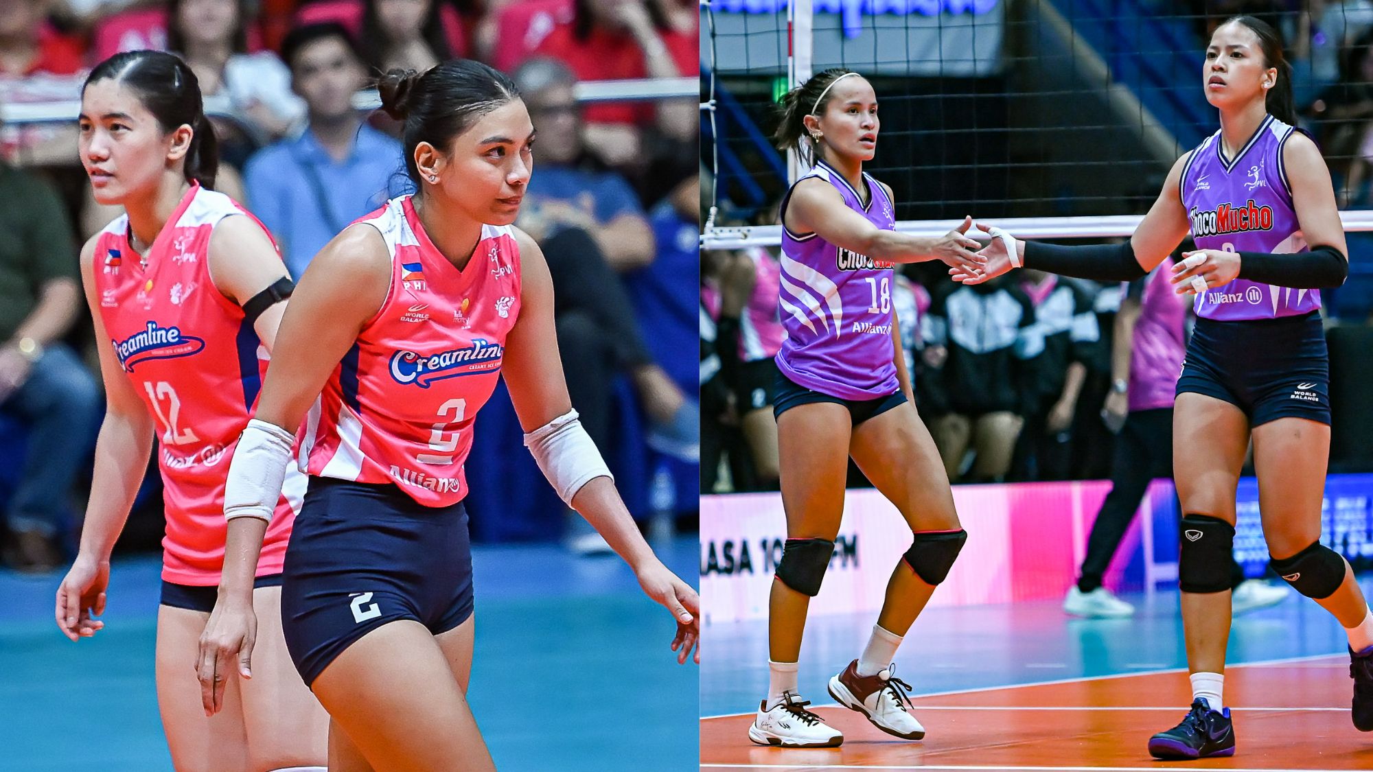 Creamline and Choco Mucho headline exciting PVL Tuesday double-header