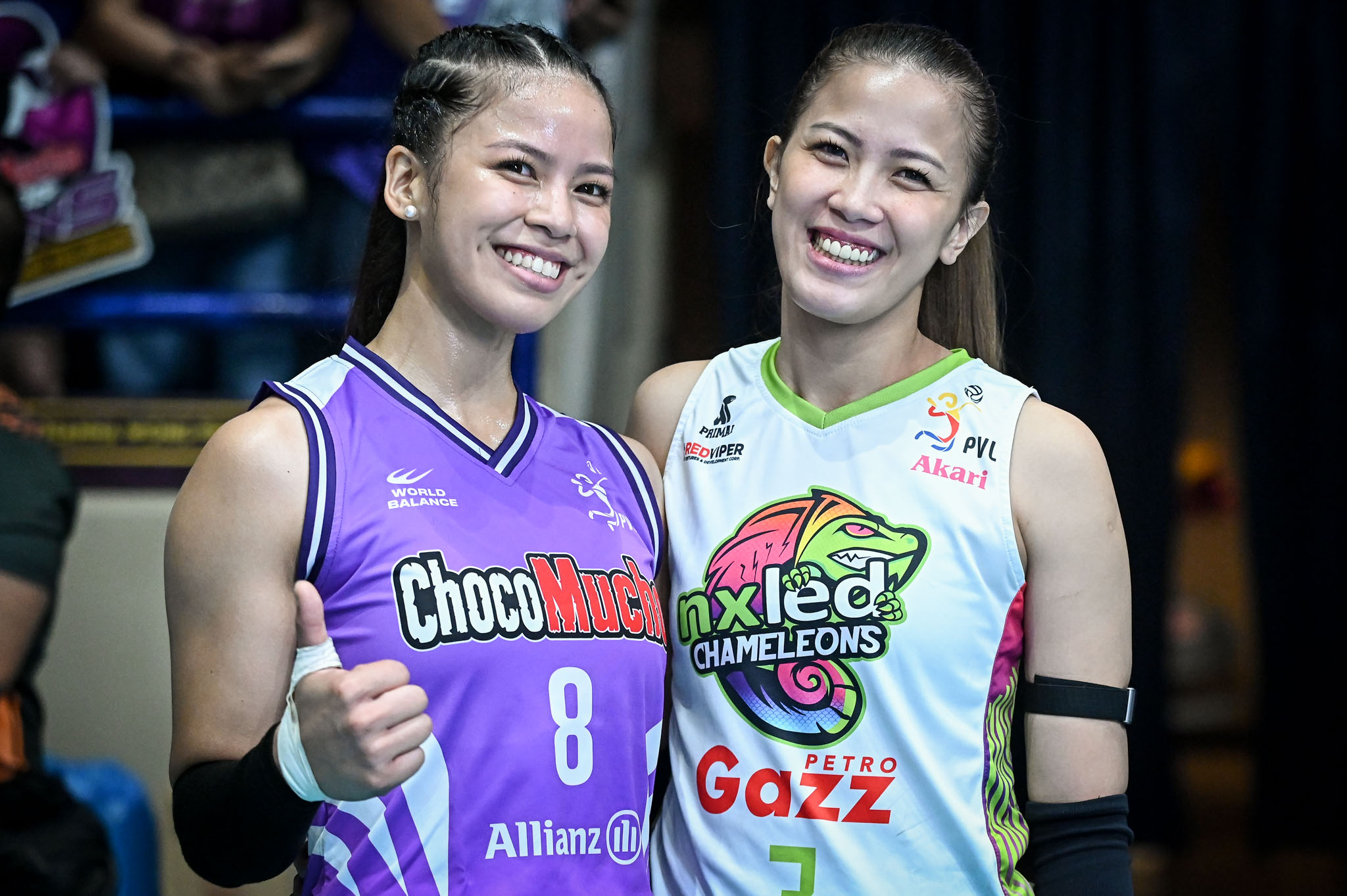 Eya Laure embraces rare showdown with sister EJ across the net