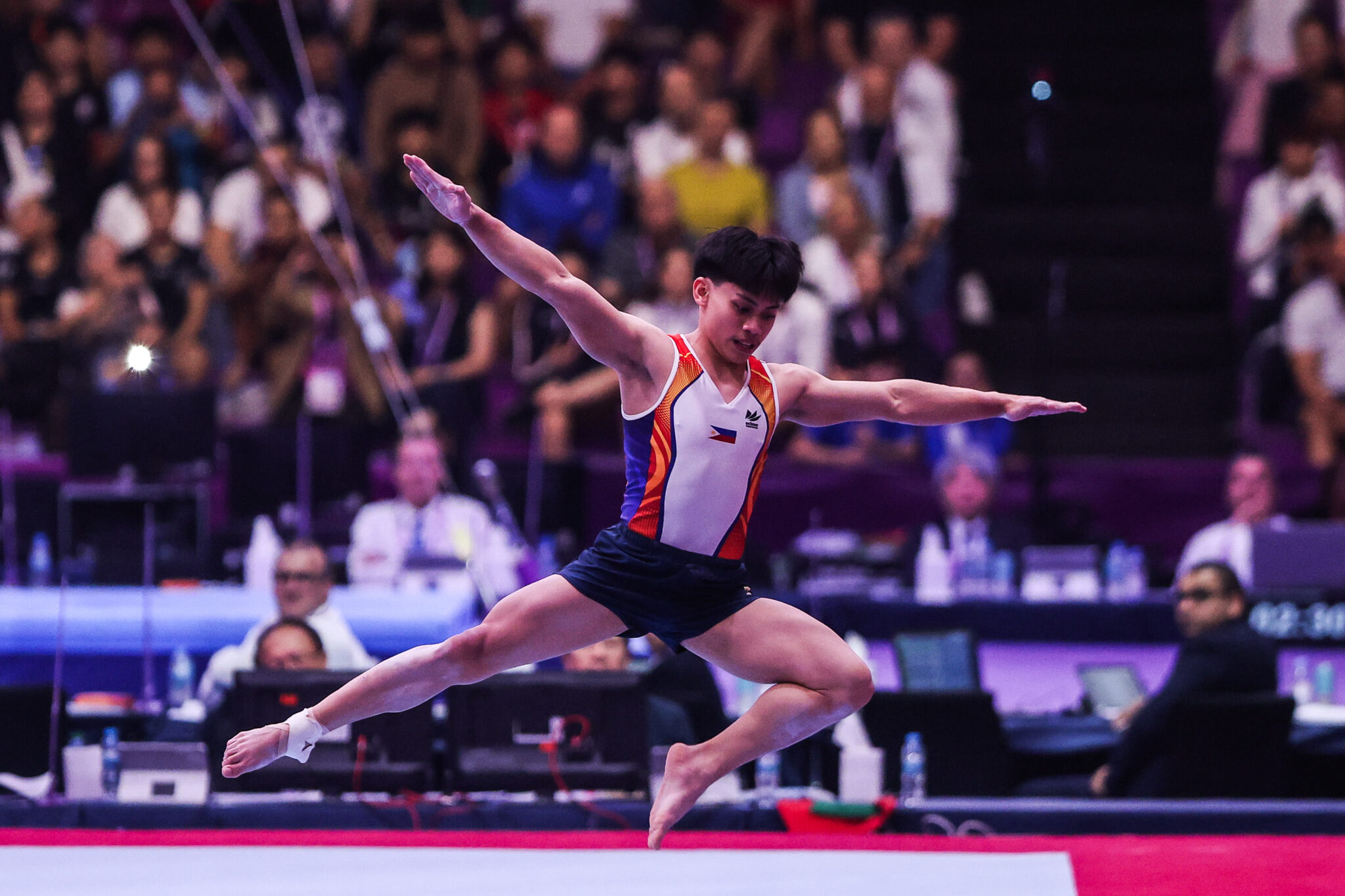 Eldrew Yulo books spot in floor exercise final of FIG World Cup in Antalya