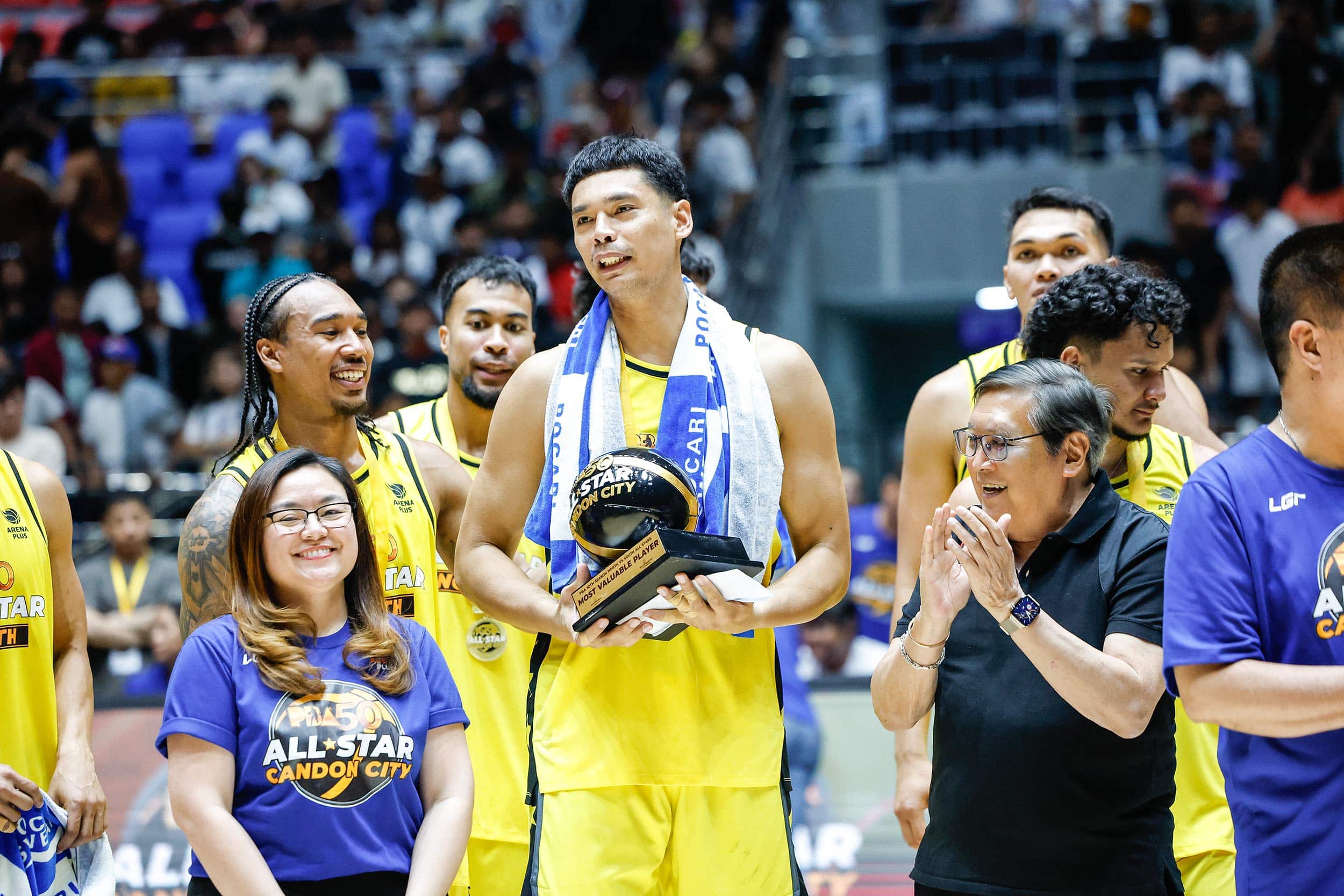 Japeth Aguilar turns back the clock, becomes oldest MVP in PBA All-Star Game history