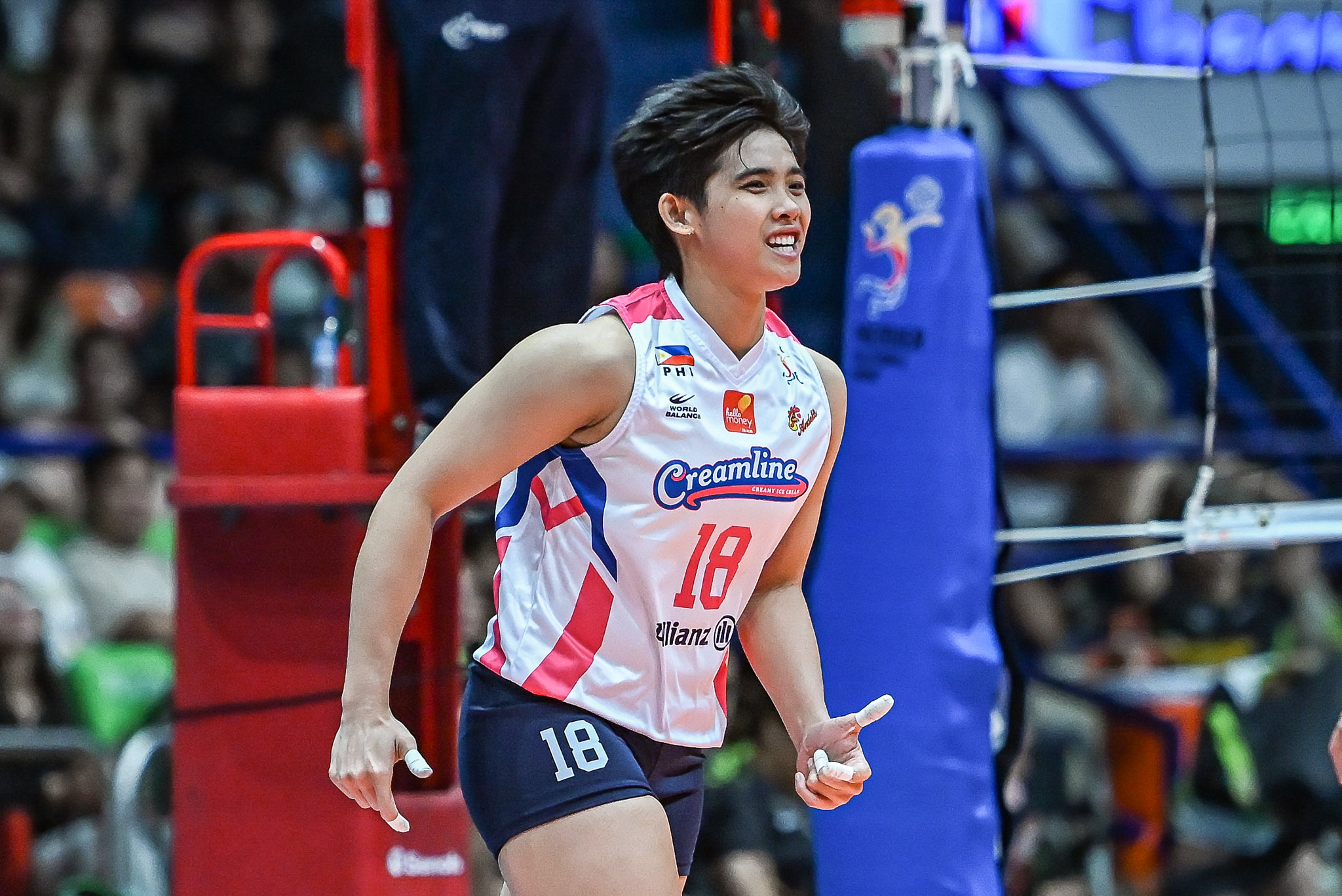 Tots Carlos named PVL Player of the Week after Creamline’s fifth-straight win