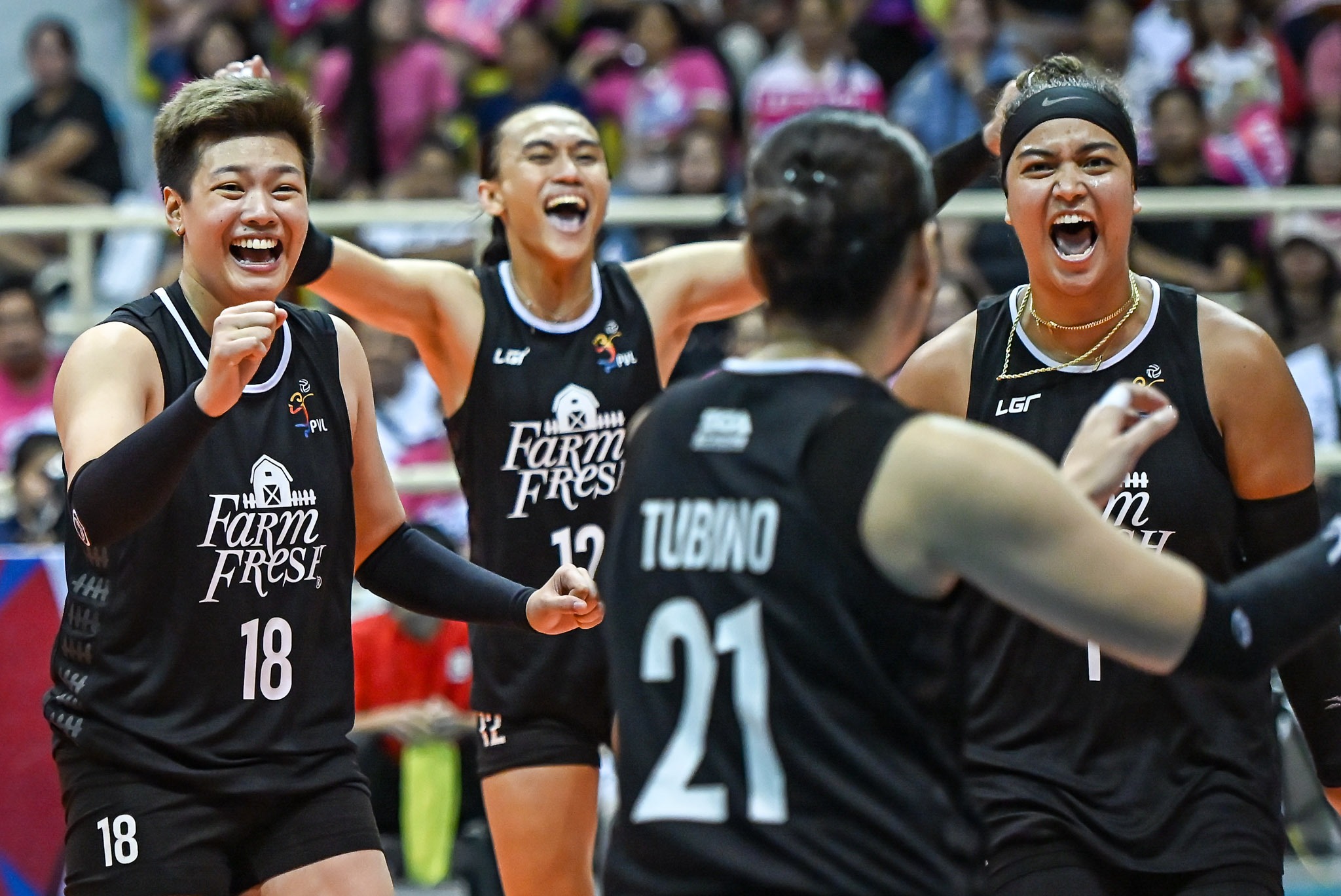 “Hindi na kami underdog”: Trisha Tubu declares new era for Farm Fresh after statement win over Creamline