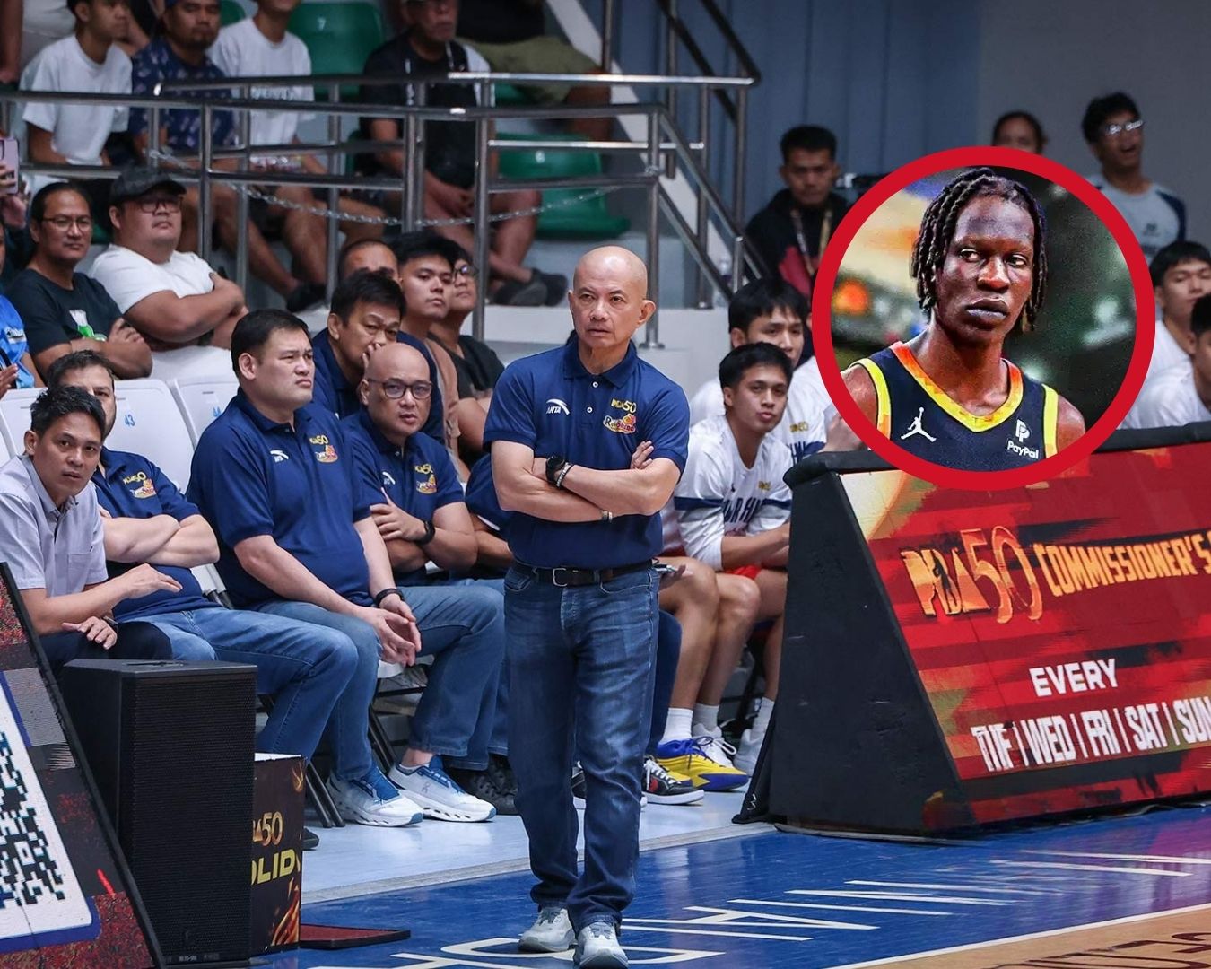 Rain or Shine Coach Yeng Guiao gears up to challenge TNT, Bol Bol in PBA clash
