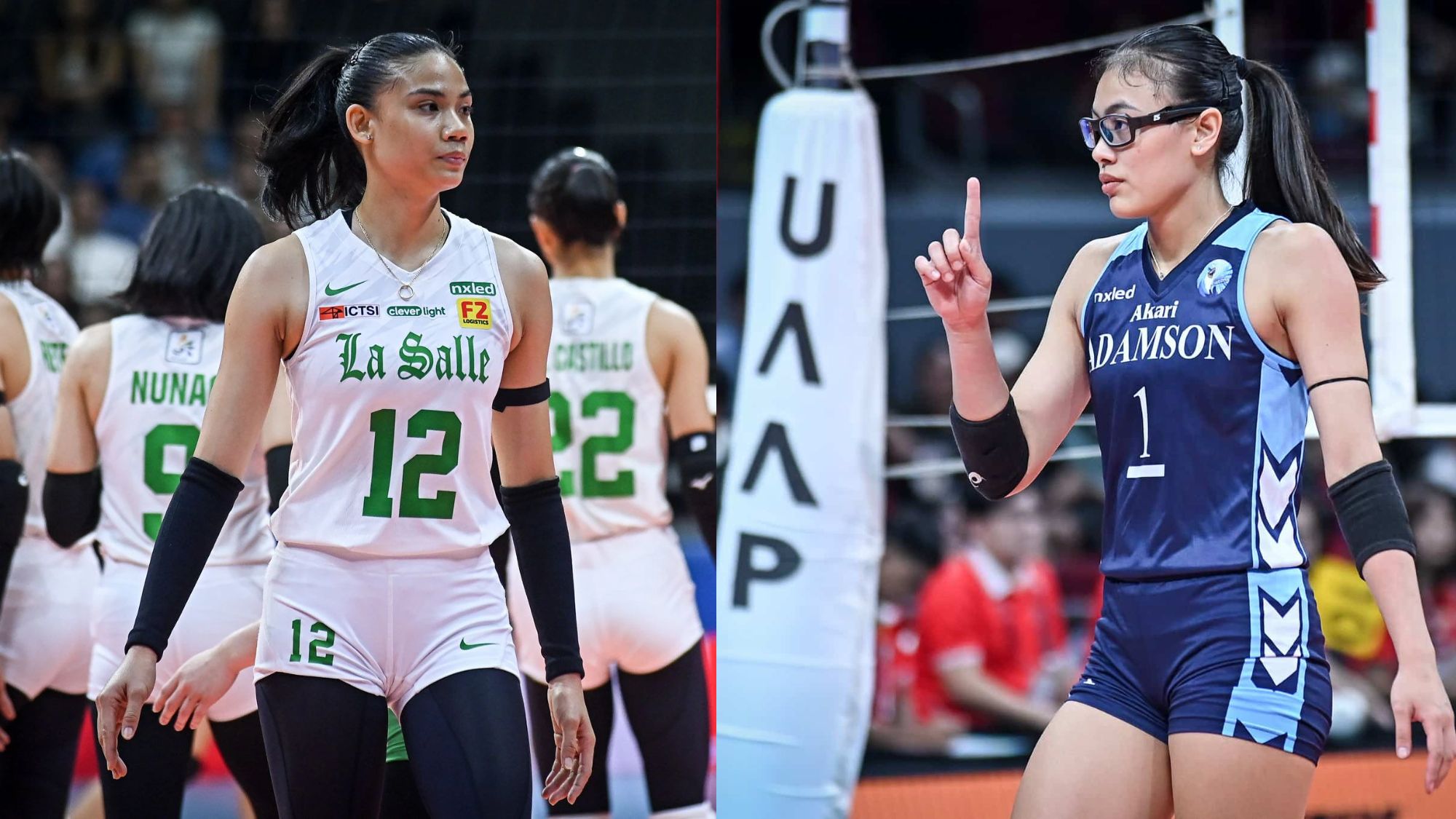 Alas Women teammates Angel Canino, Shaina Nitura set for UAAP showdown as La Salle faces Adamson