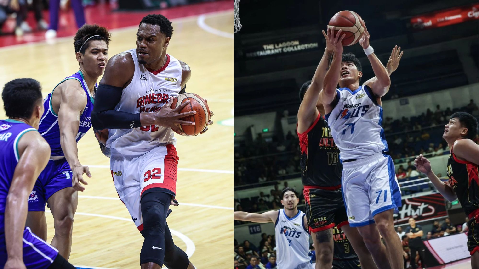 Justin Brownlee, Abarrientos rescue Ginebra as CJ Cansino helps Meralco regain footing in PBA Commissioner’s Cup