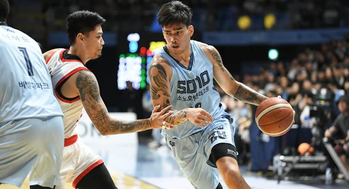 Kevin Quiambao outduels Arvin Tolentino as Goyang Sono beats Seoul SK in KBL playoffs 