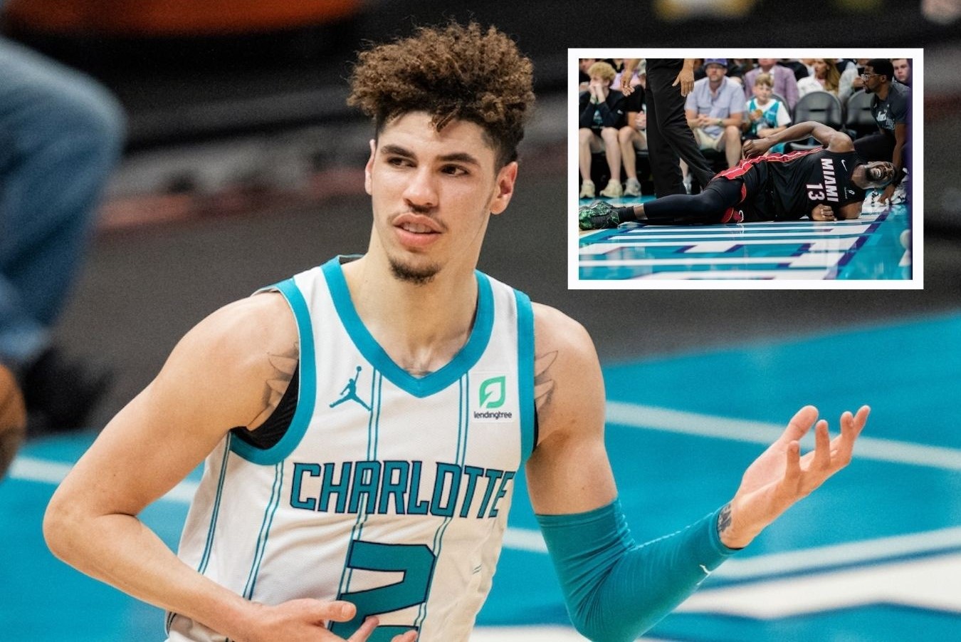 NBA hands down fine to LaMelo Ball, no suspension for Bam Adebayo incident