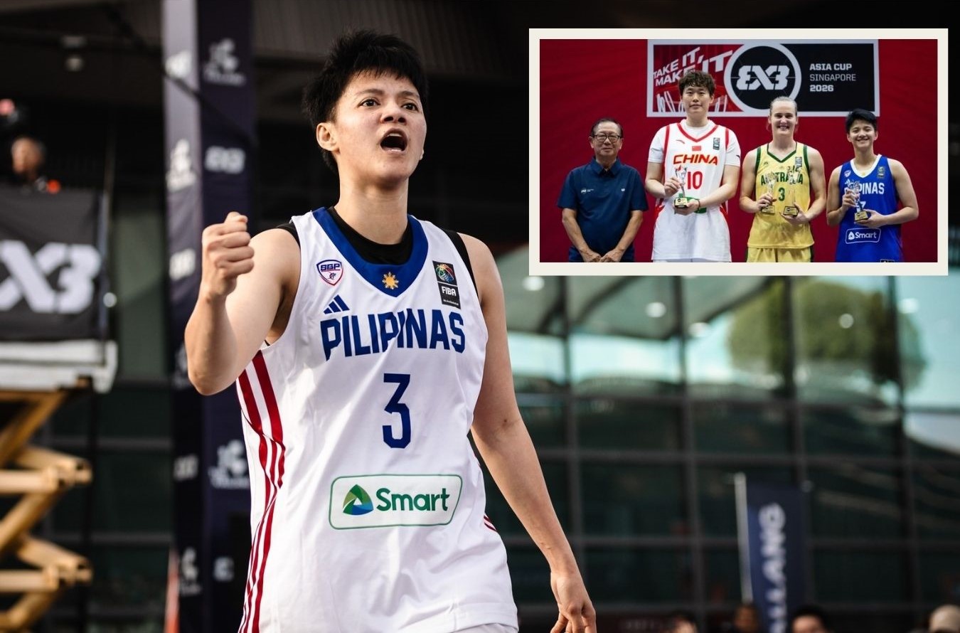 Afril Bernardino earns FIBA 3×3 All-Asia Cup Team honors while guiding Gilas Women to a historic silver finish