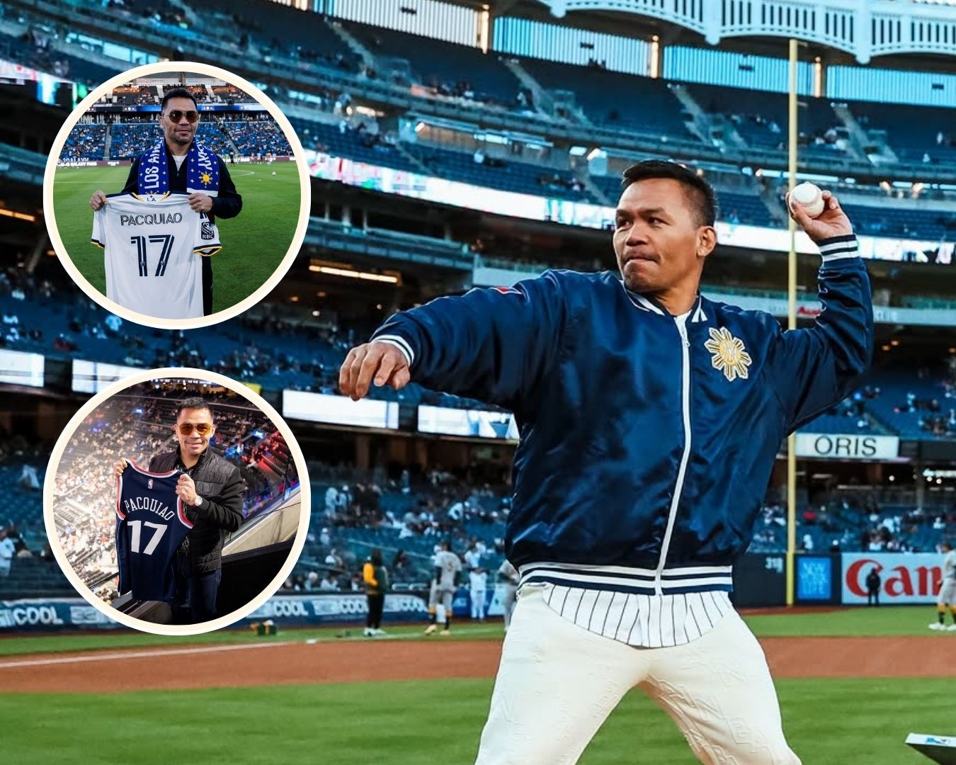 Manny Pacquiao dominates the spotlight with multiple appearances across U.S. sports events