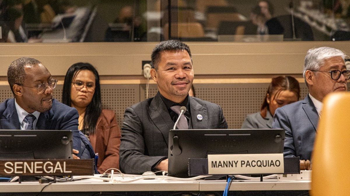Manny Pacquiao calls for stronger global investment in youth sports in United Nations speech
