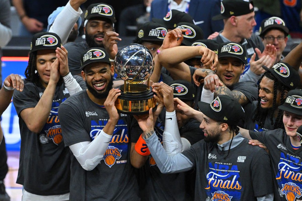 New York Knicks book ticket to first NBA Finals in 27 years after rout of Cleveland