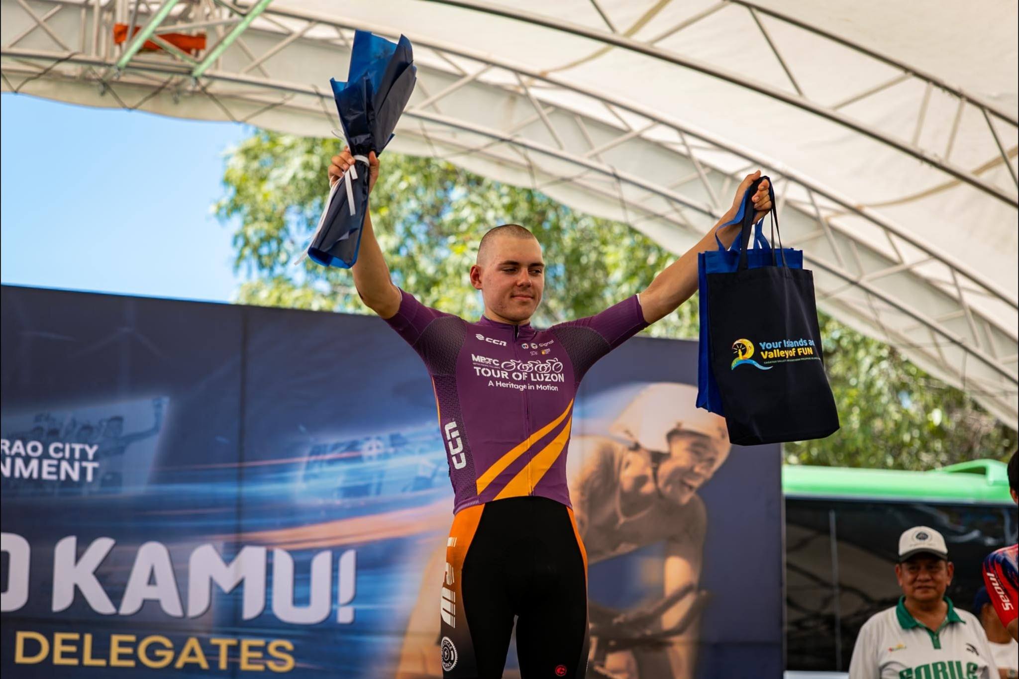 LCW UAE Cycle gets a second straight stage win in MPTC Tour of Luzon