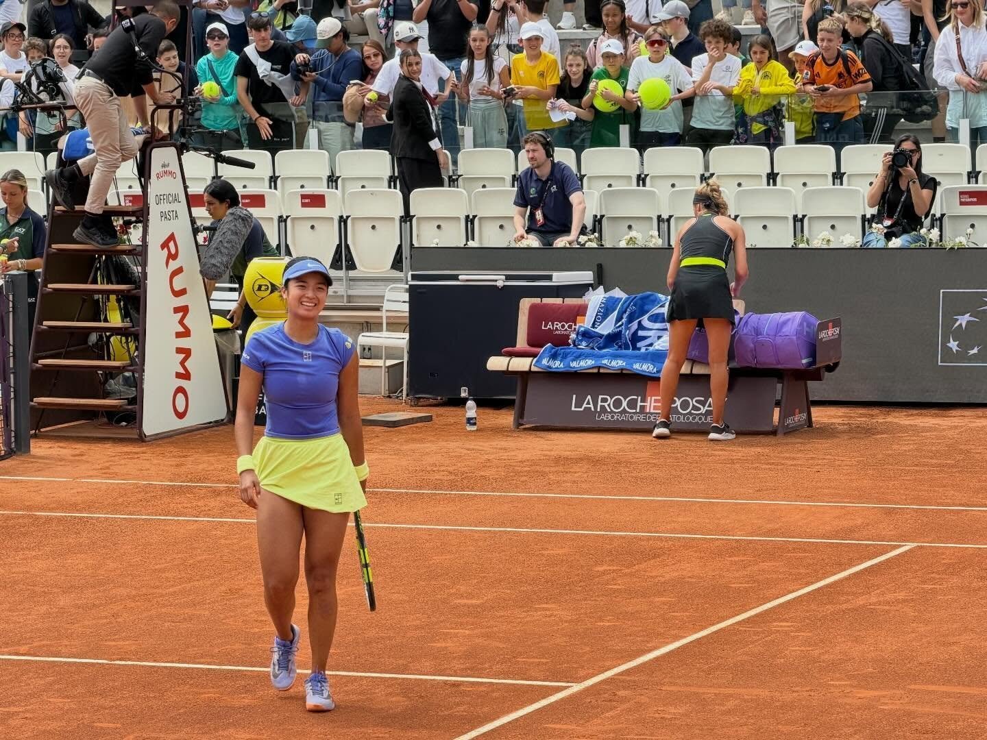 “It’s a long process, but my relationship with clay is getting better”: Alex Eala gains confidence on clay despite Italian Open exit
