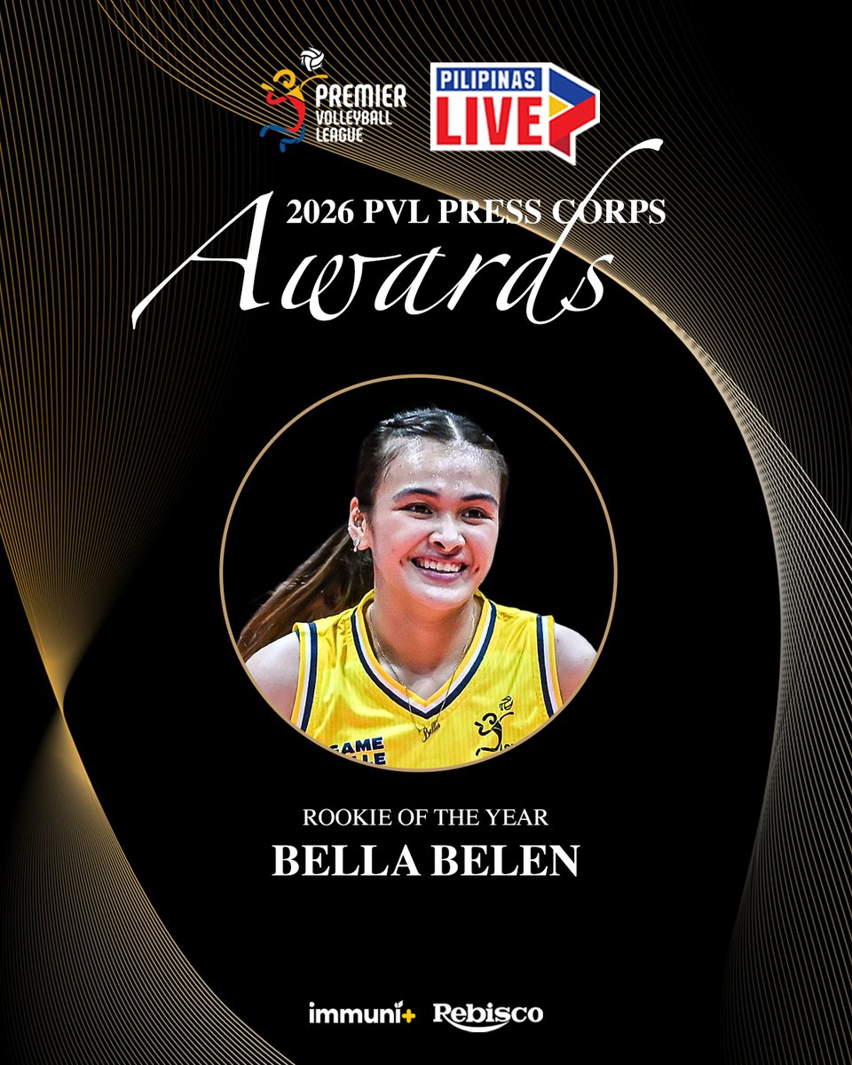 Bella Belen named Rookie of the Year after stellar PVL debut campaign