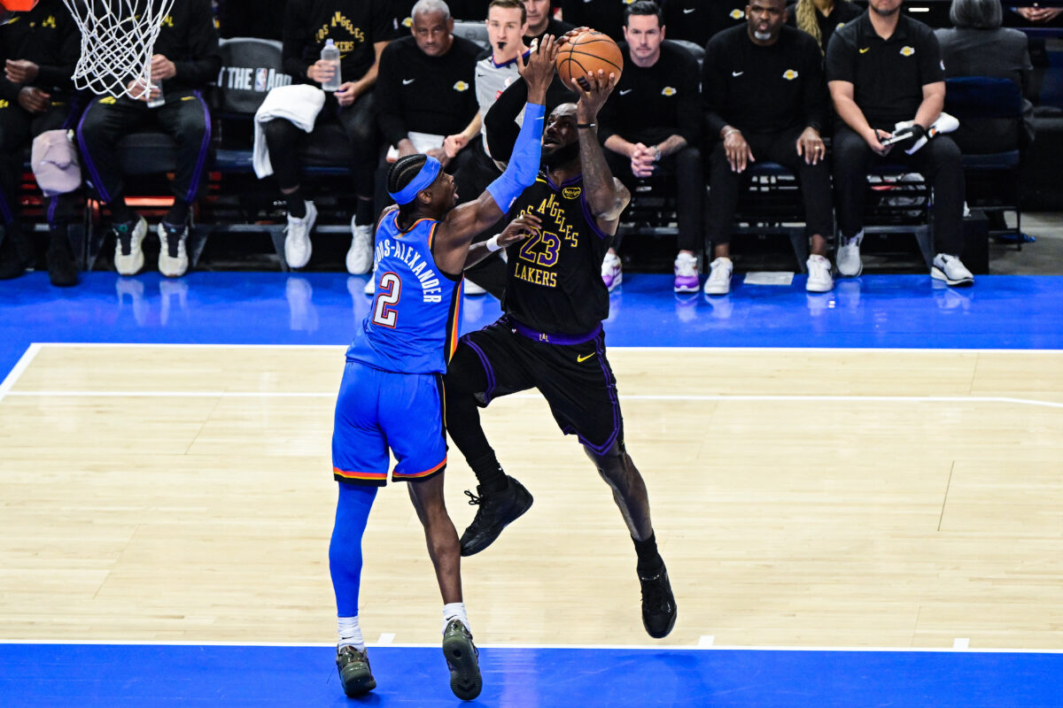 LeBron James admits Lakers were “out-talented” in playoff loss to Thunder