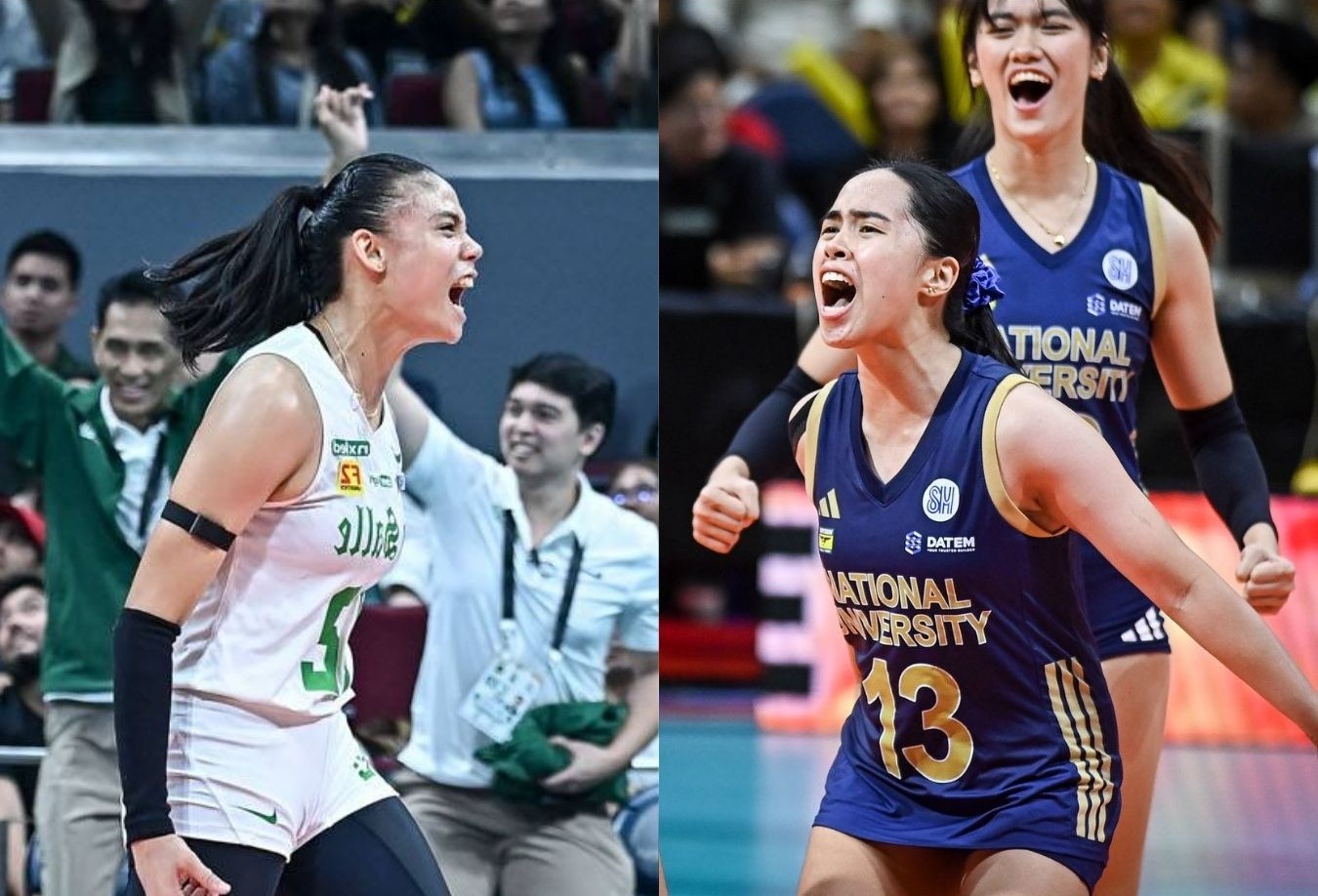 NU Lady Bulldogs set stage for familiar Finals clash with DLSU Lady Spikers