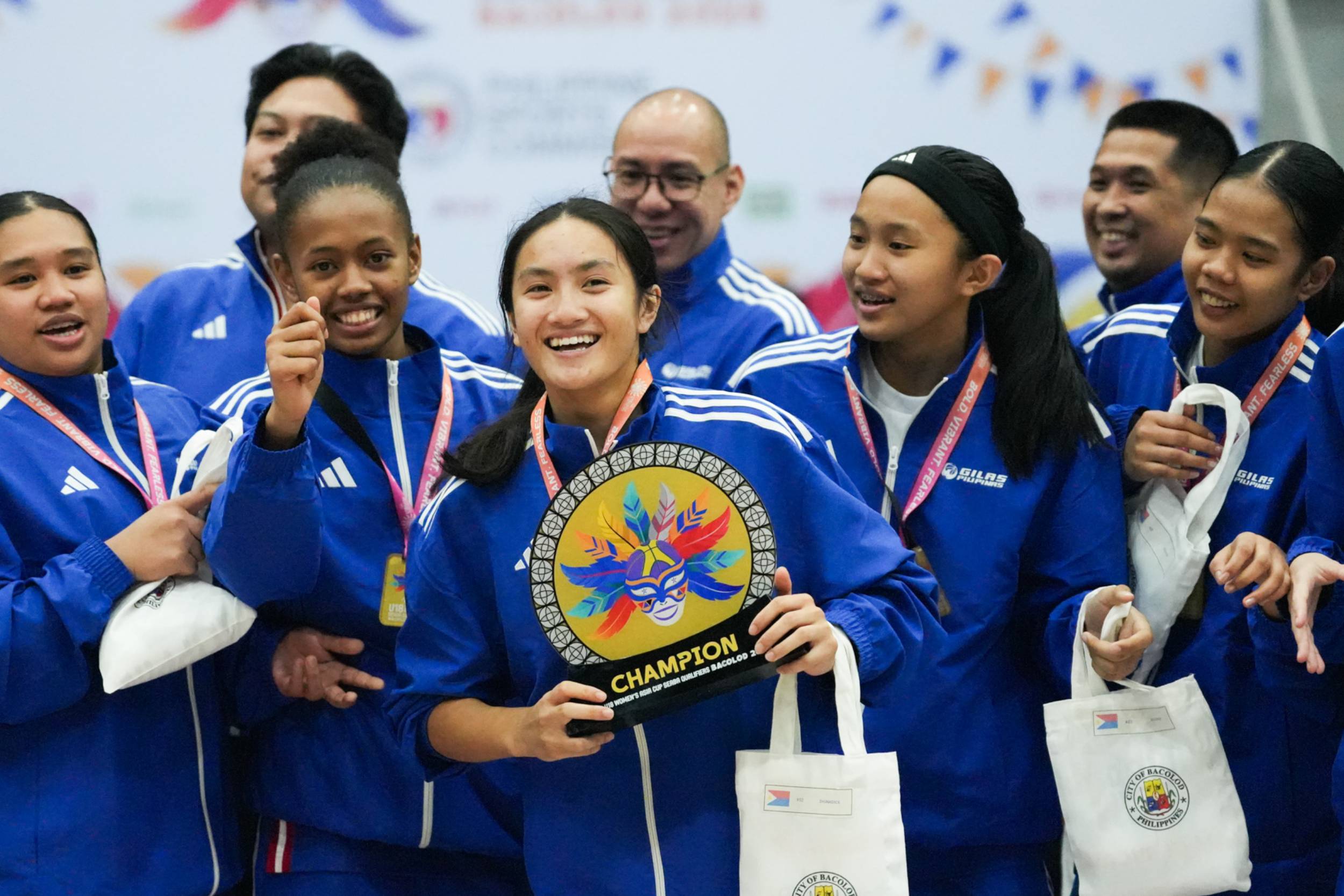Sandy Arespacochaga credits Sophia Dignadice for setting the tone for Gilas Girls after sweeping SEABA qualifiers