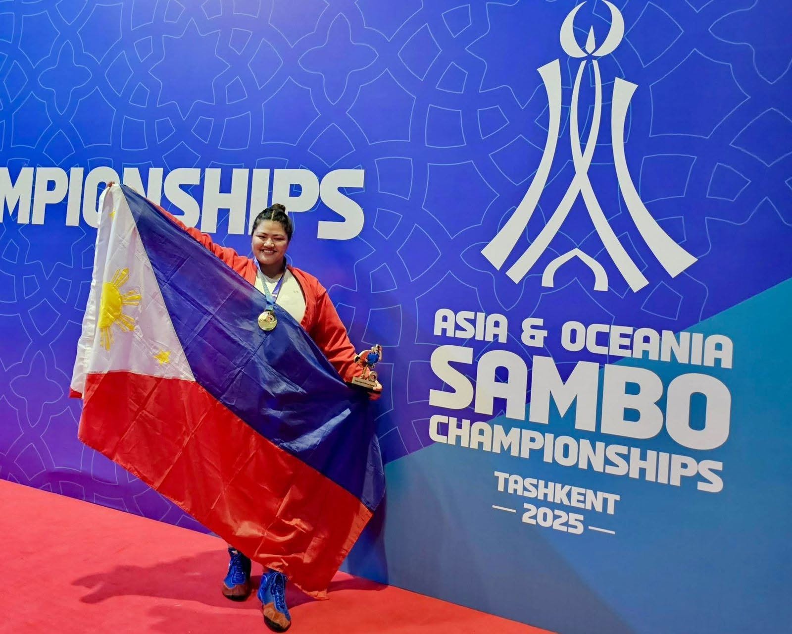 Defending champion Sydney Sy headlines Philippine bid at the Asia-Oceania Sambo Championships