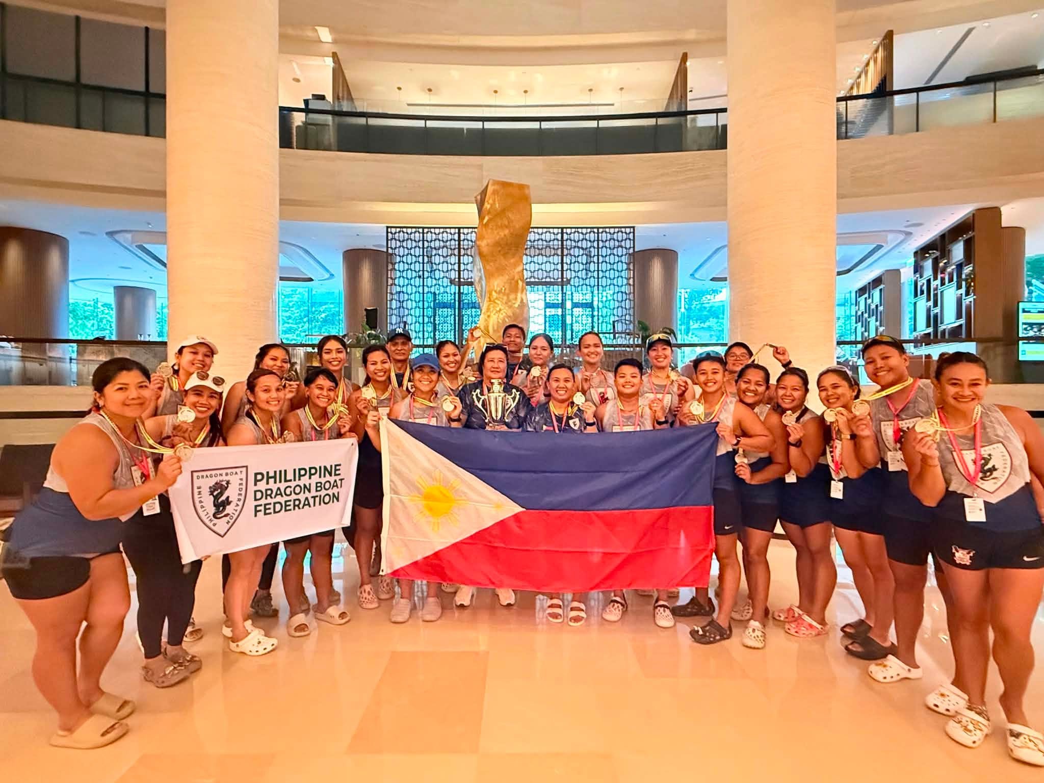 Philippine Dragon Boat Teams shine in Hong Kong Festival as paddlers deliver podium finishes