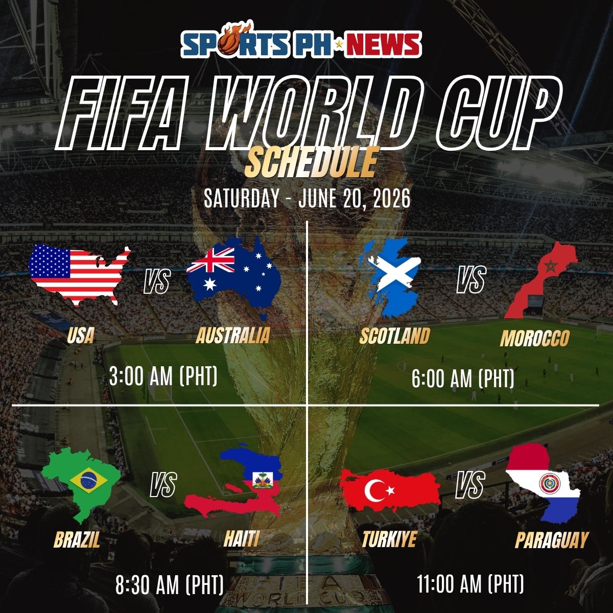 FIFA World Cup 2026 Preview: USA, Brazil Face Key Tests as Group Stage Heats Up