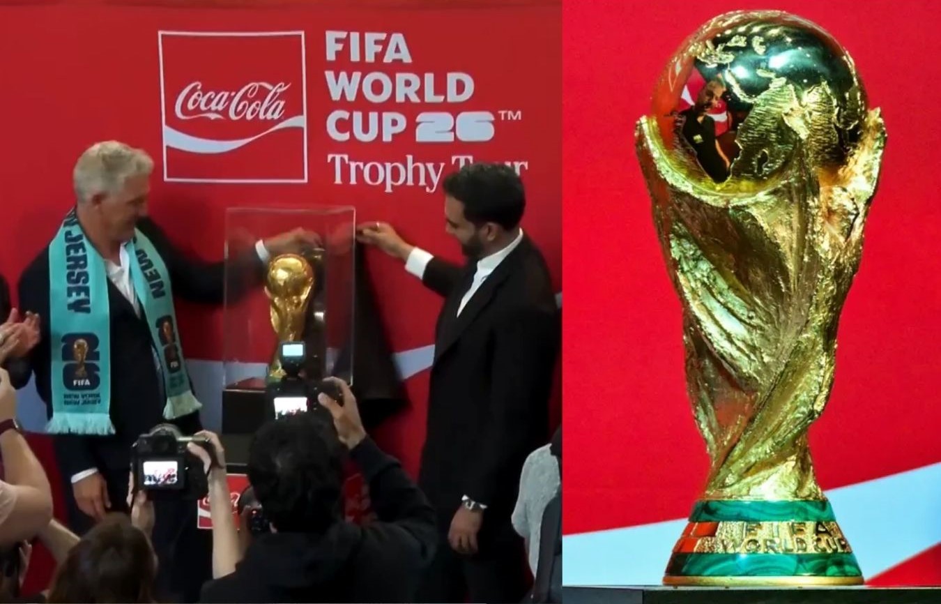 FIFA World Cup trophy takes center stage in New York