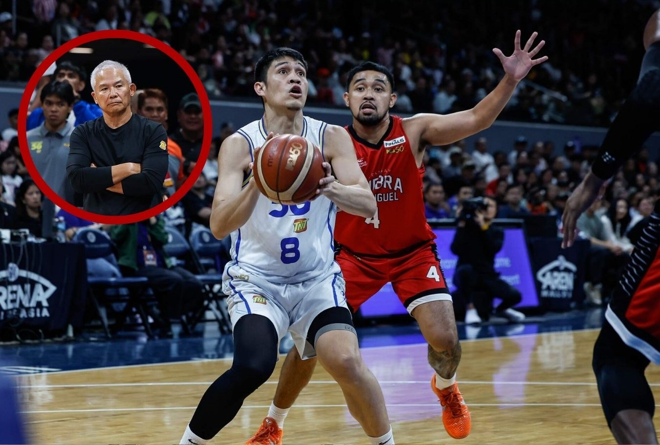 Calvin Oftana shrugs off sideline exchange with Chot Reyes, focuses on TNT’s Game 4 response