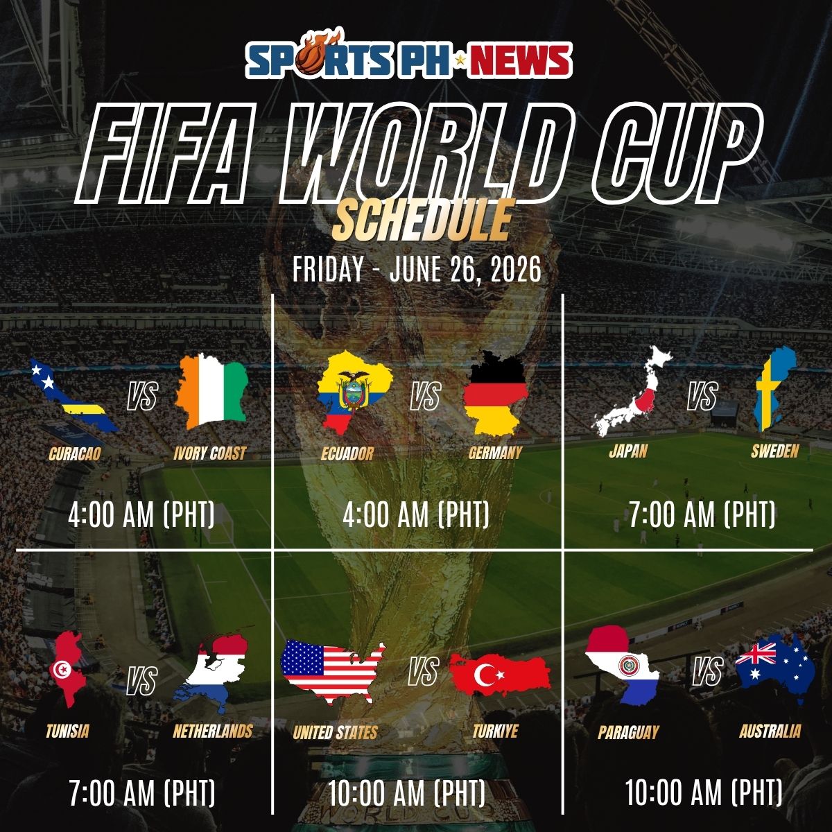 FIFA World Cup preview: Germany, United States look to stay perfect as World Cup stakes rise