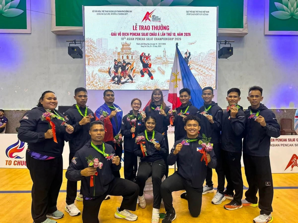 Philippine team finishes with 11 medals at the Asian Pencak Silat Championships 