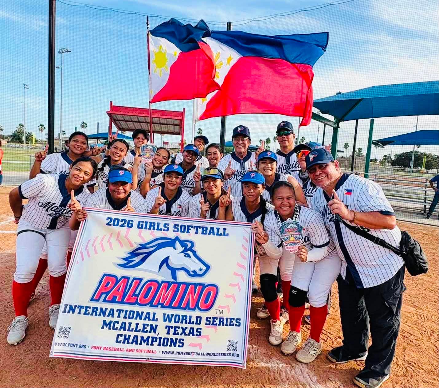 Team Manila–Philippines returns to the top, reclaims PONY World Series crown in Texas 