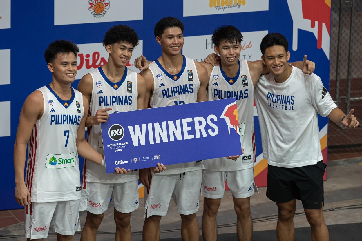 Gilas Boys surge into joint lead after capturing FIBA 3×3 Nations League Stop 3 title